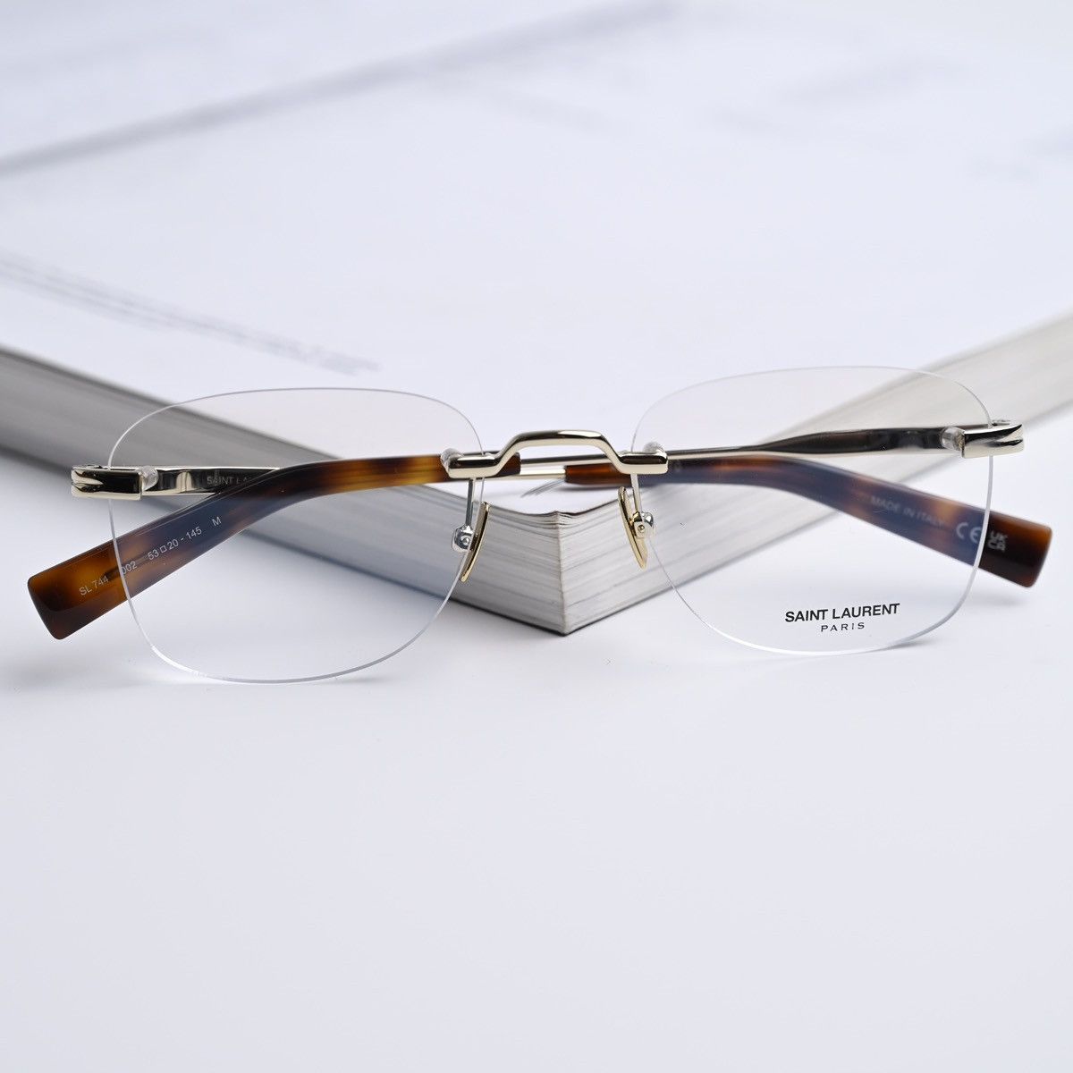 Saint Laurent Paris SAINT LAURENT SL 744 GLASSES Size ONE SIZE - 10 Thumbnail