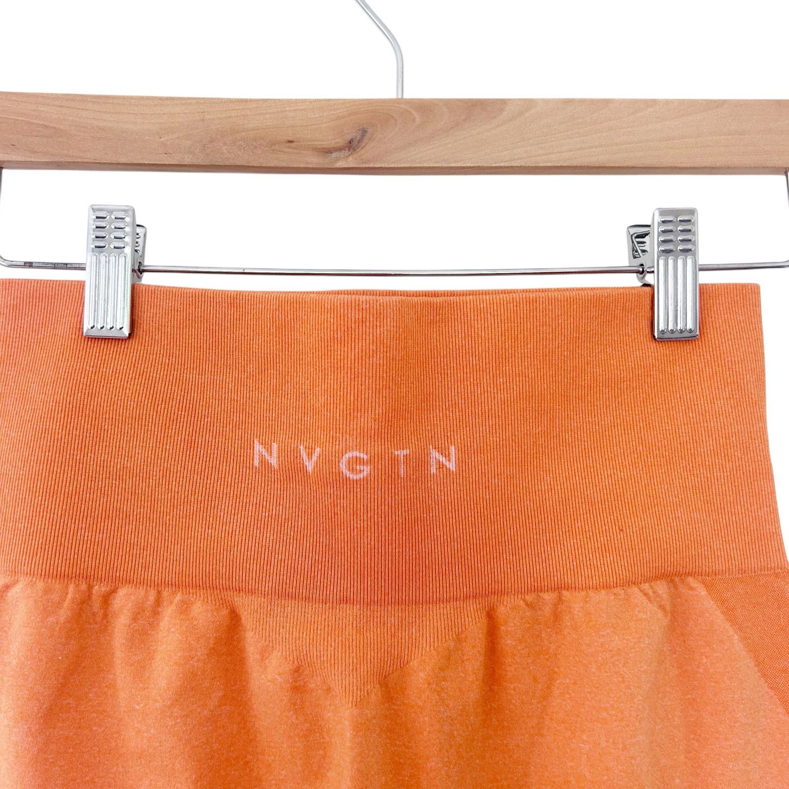 Other NVGTN Orange Seamless Leggings Sz S Size 27" / US 4 / IT 40 - 3 Thumbnail
