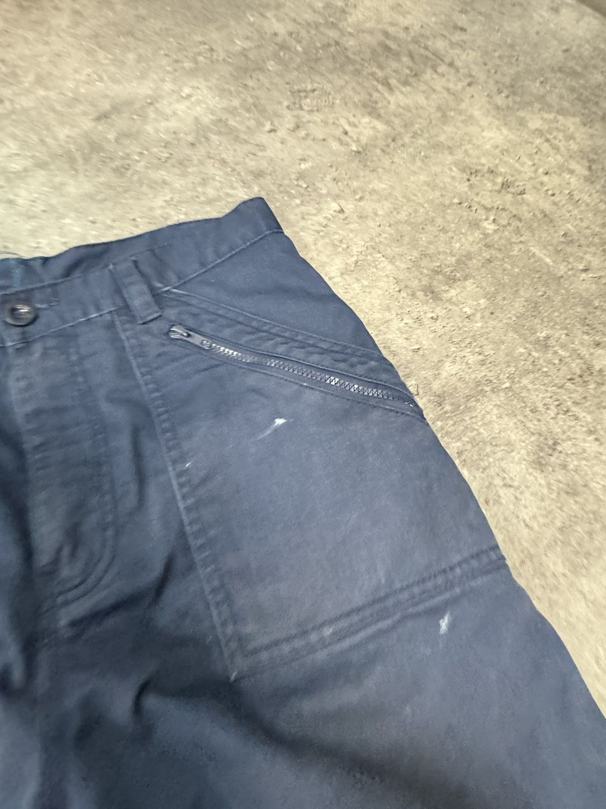 Japanese Brand ᶠᵃⁿᶜʸᵍᵘʸ Cropped Cargo Pants Workwear Bondage Vintage Pants Size US 32 / EU 48 - 5 Thumbnail