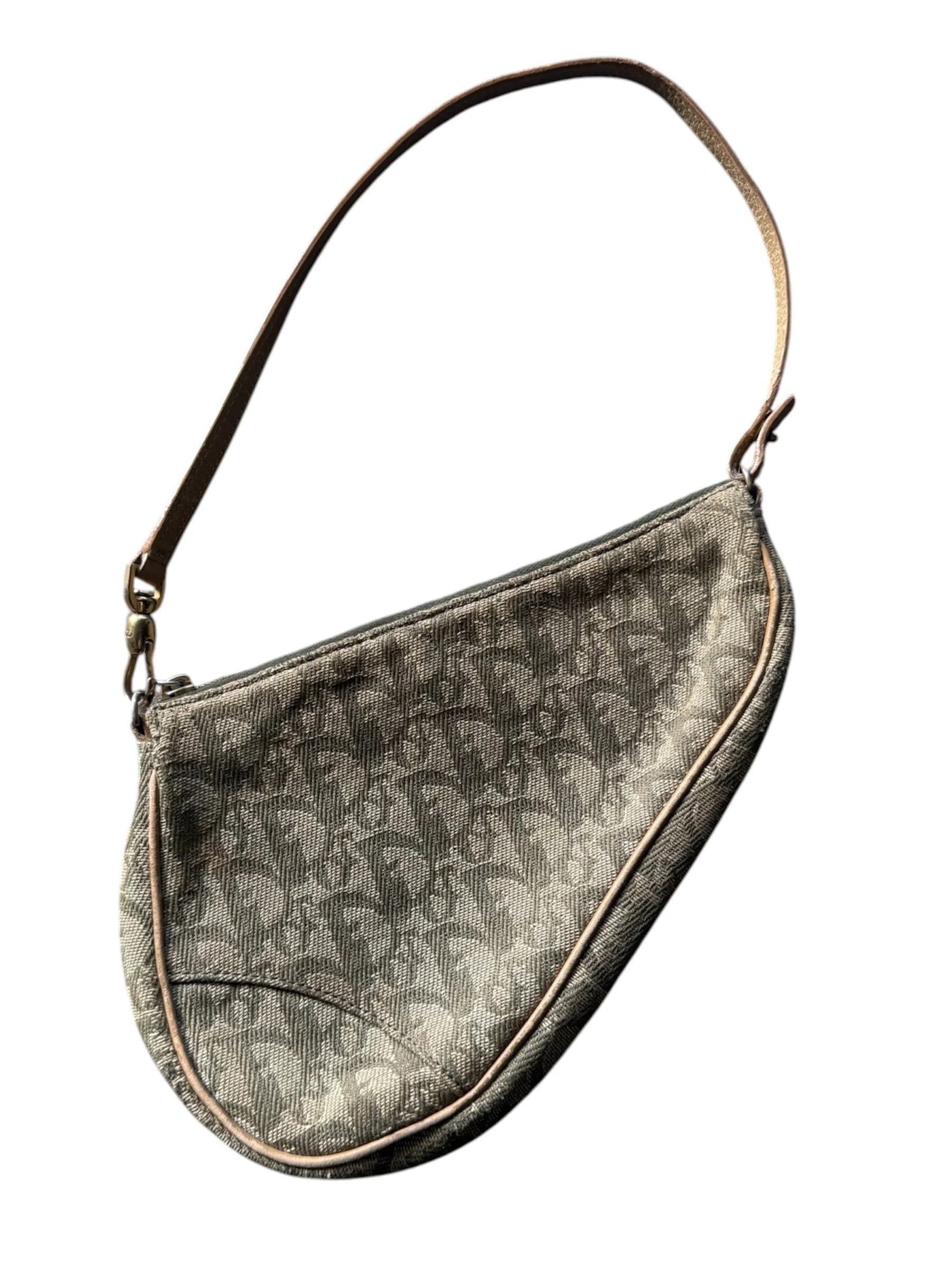 Dior Dior Green Monogram Saddle Size ONE SIZE - 1 Thumbnail
