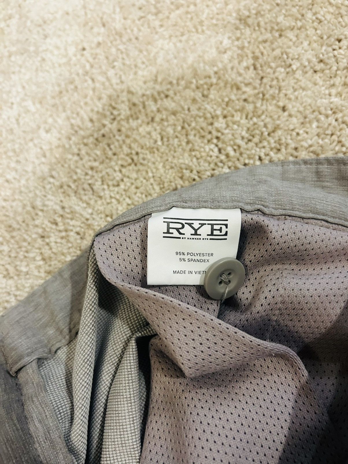 Other Rye Men’s Grey Shorts Sz. 36 Size US 36 / EU 52 - 5 Thumbnail