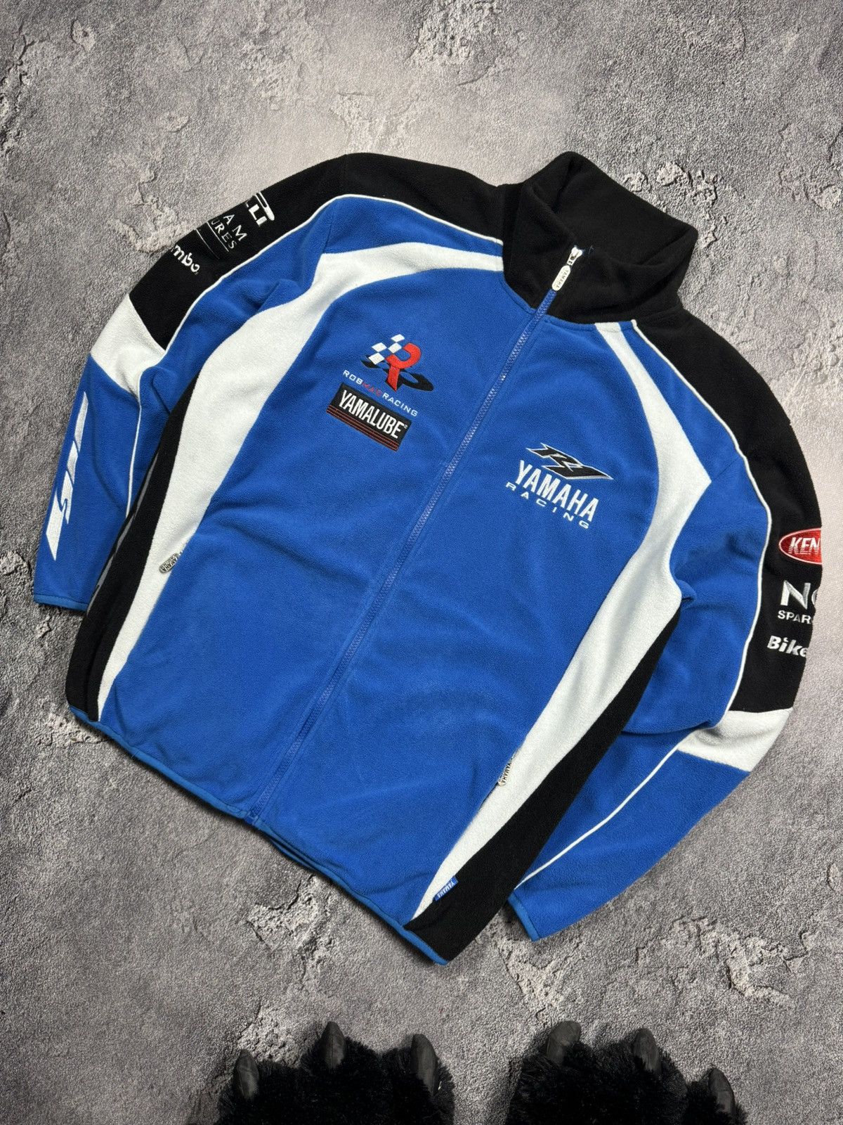 Yamaha Yamaha Racing Team Fleece Jacket — Rob Mac Racing Edition Size US M / EU 48-50 / 2 - 1 Thumbnail