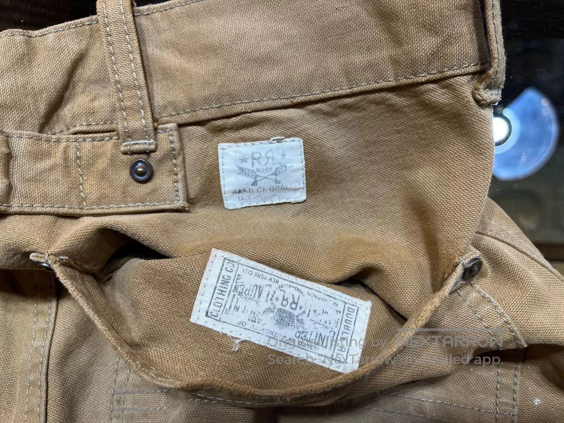 RRL Ralph Lauren RRL Classic Lumberjack Casual Pants. Size US 28 / EU 44 - 7 Thumbnail