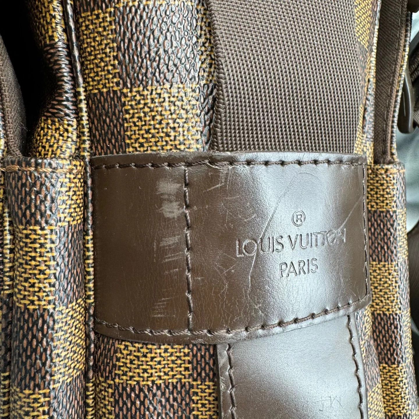 Louis Vuitton LV Brown Damier Tofu Messenger Bag 28x24cm Size ONE SIZE - 8 Thumbnail