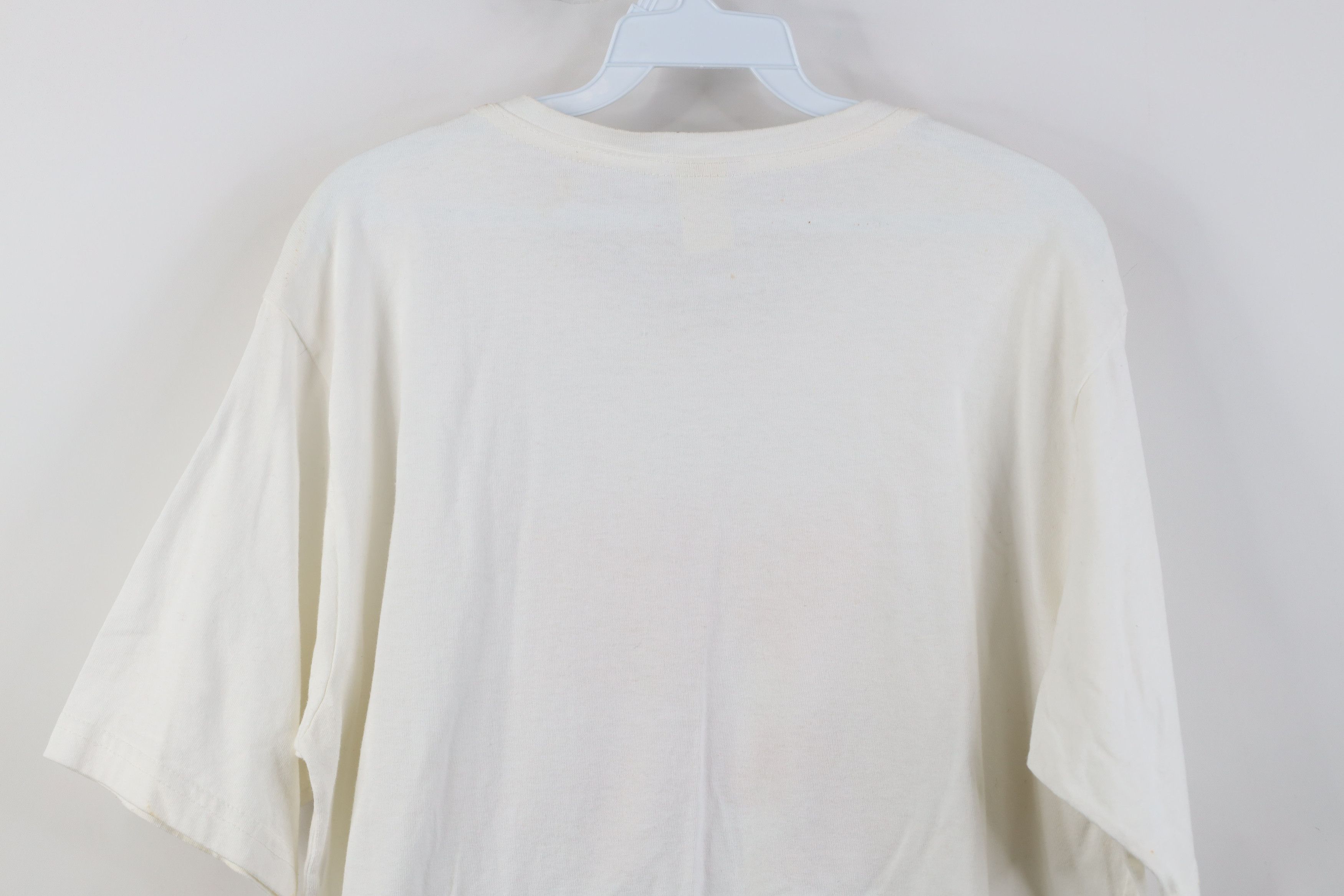 Vintage Vintage 90s Streetwear Studded Flower Love T-Shirt USA Size L / US 10 / IT 46 - 14 Thumbnail