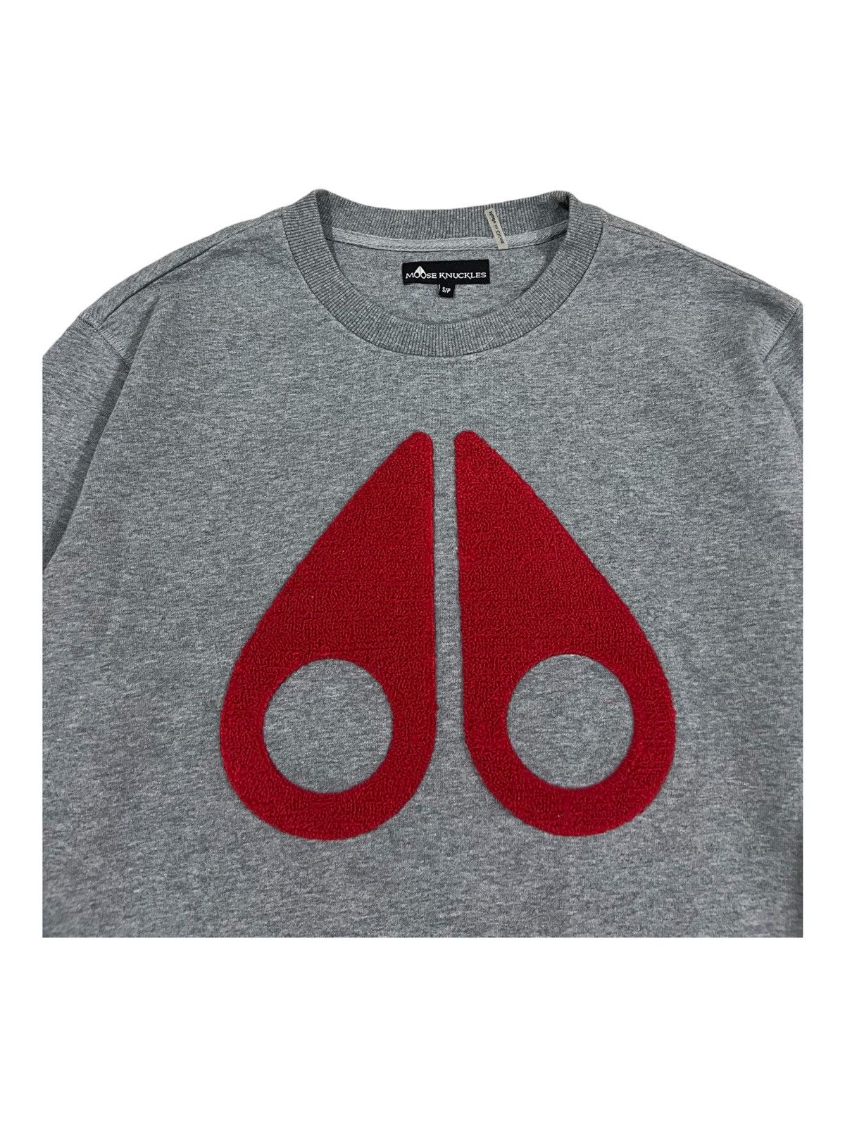 Moose Knuckles Moose Knuckle Moose Big Logo Crewneck Sweatshirt Sweater Size US S / EU 44-46 / 1 - 5 Thumbnail