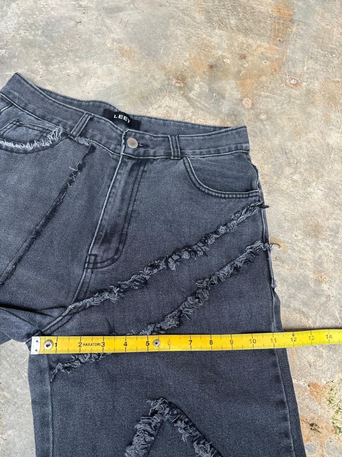 If Six Was Nine Y2k Bootcut Leey Distressed Ifsixwasnine Lgb Style Jeans Size US 29 - 10 Thumbnail