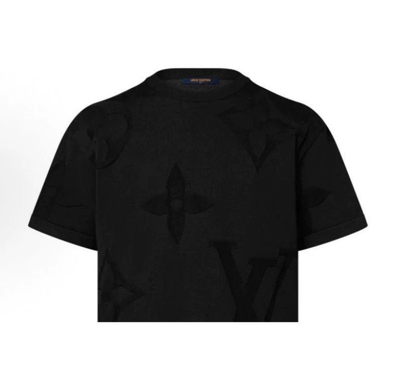 Louis Vuitton Louis Vuitton size 4l 25 New Black Short Sleeves Size US M / EU 48-50 / 2 - 8 Thumbnail