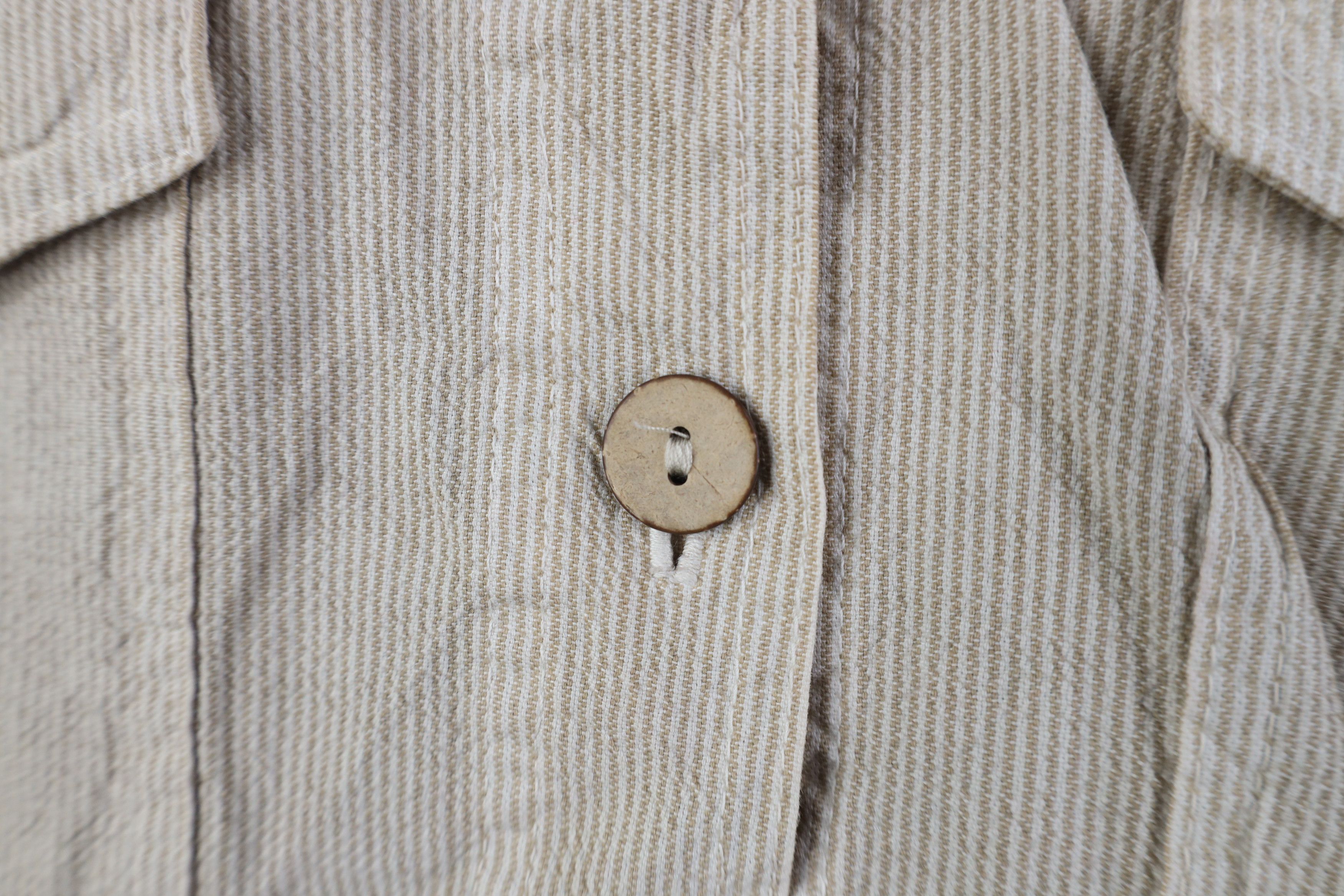Vintage Vintage 90s Streetwear Cotton Shirt Trucker Jacket Jac USA Size M / US 6-8 / IT 42-44 - 4 Thumbnail