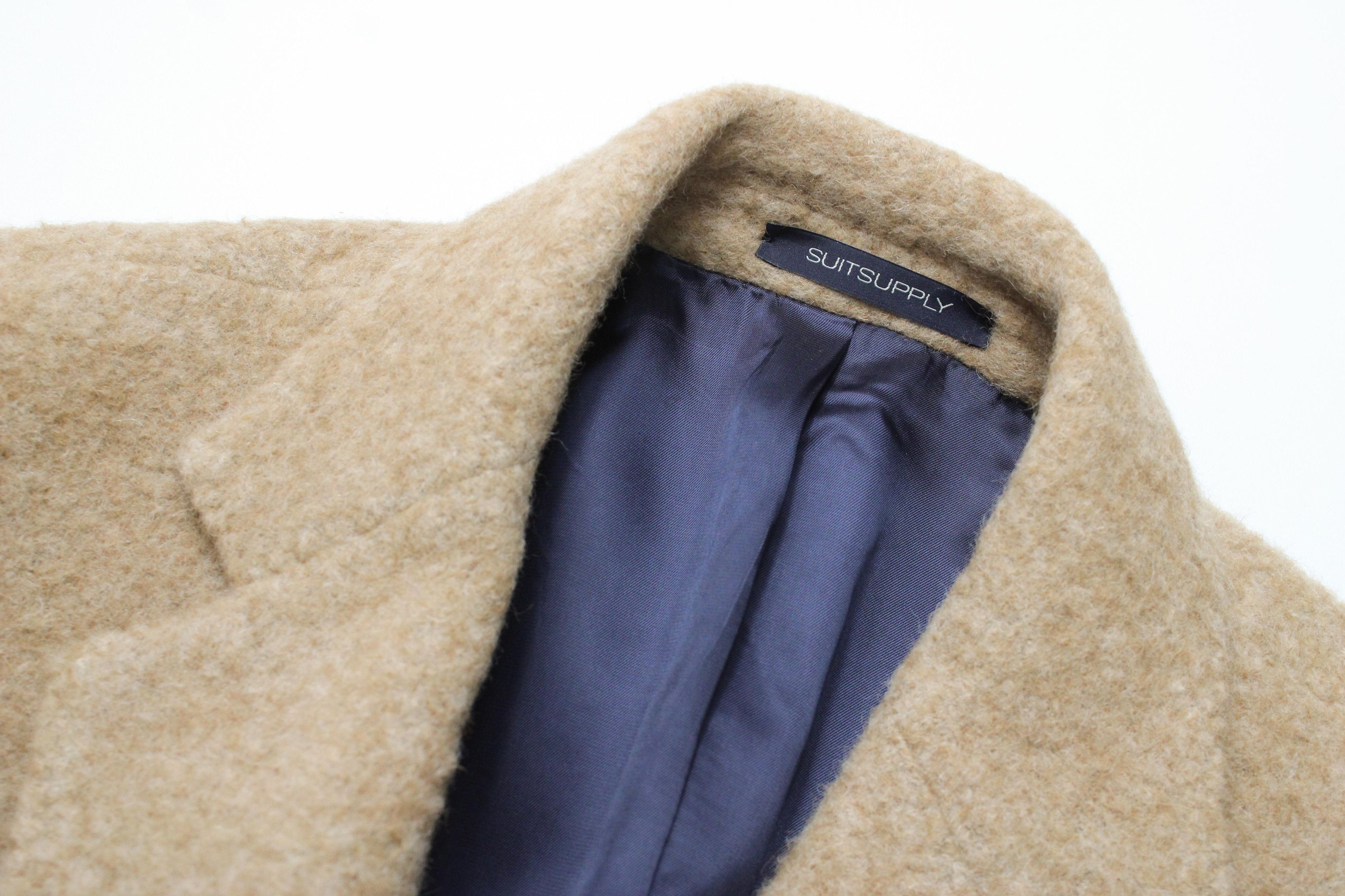 Suitsupply SUITSUPPLY Jort Vicenza Coat Men's UK 38 Alpaca Blend Size US M / EU 48-50 / 2 - 5 Thumbnail