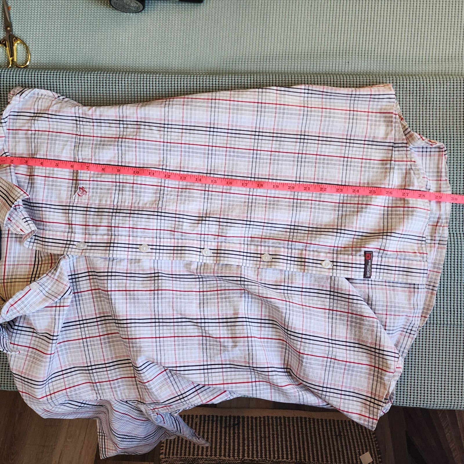 Southpole Southpole Grid Plaid Shirt Men's Large Y2K Size US L / EU 52-54 / 3 - 6 Thumbnail