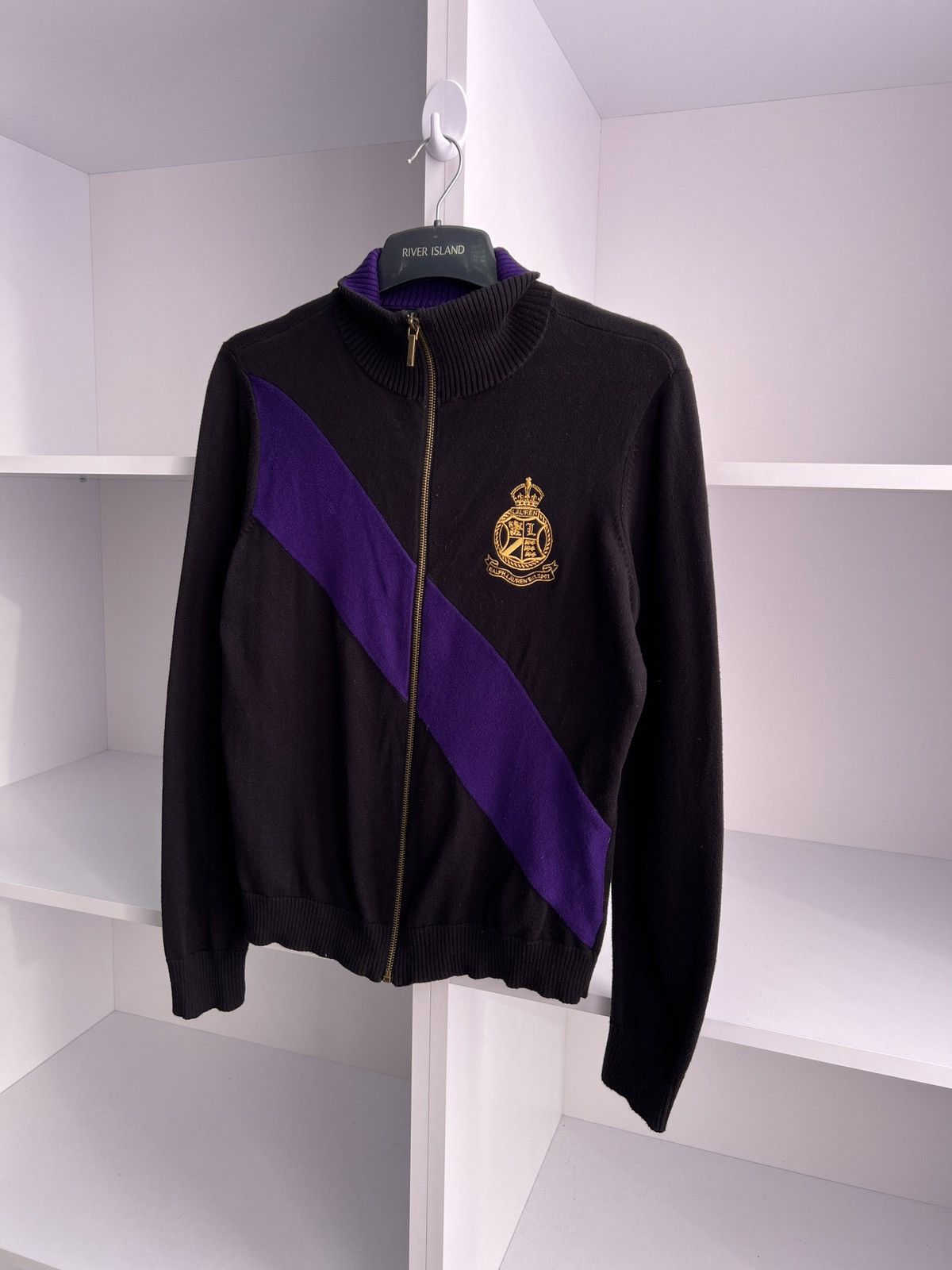 Polo Ralph Lauren × Ralph Lauren × Vintage Vintage LADIES LAUREN BY RALPH LAUREN FULL ZIP SWEATER Size M / US 6-8 / IT 42-44 - 5 Thumbnail