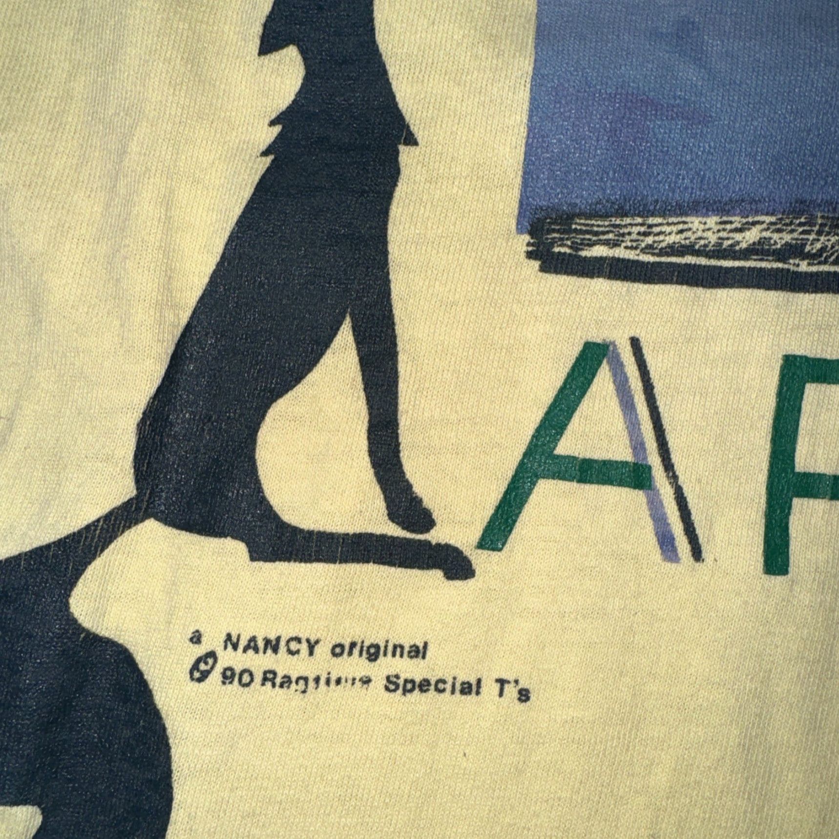 Vintage VINTAGE Nancy Original Arizona T-Shirt Yellow XL Stedman Tag Single Stitch Mens T-Shirt Classic Stitch Desert Size US XL / EU 56 / 4 - 3 Thumbnail