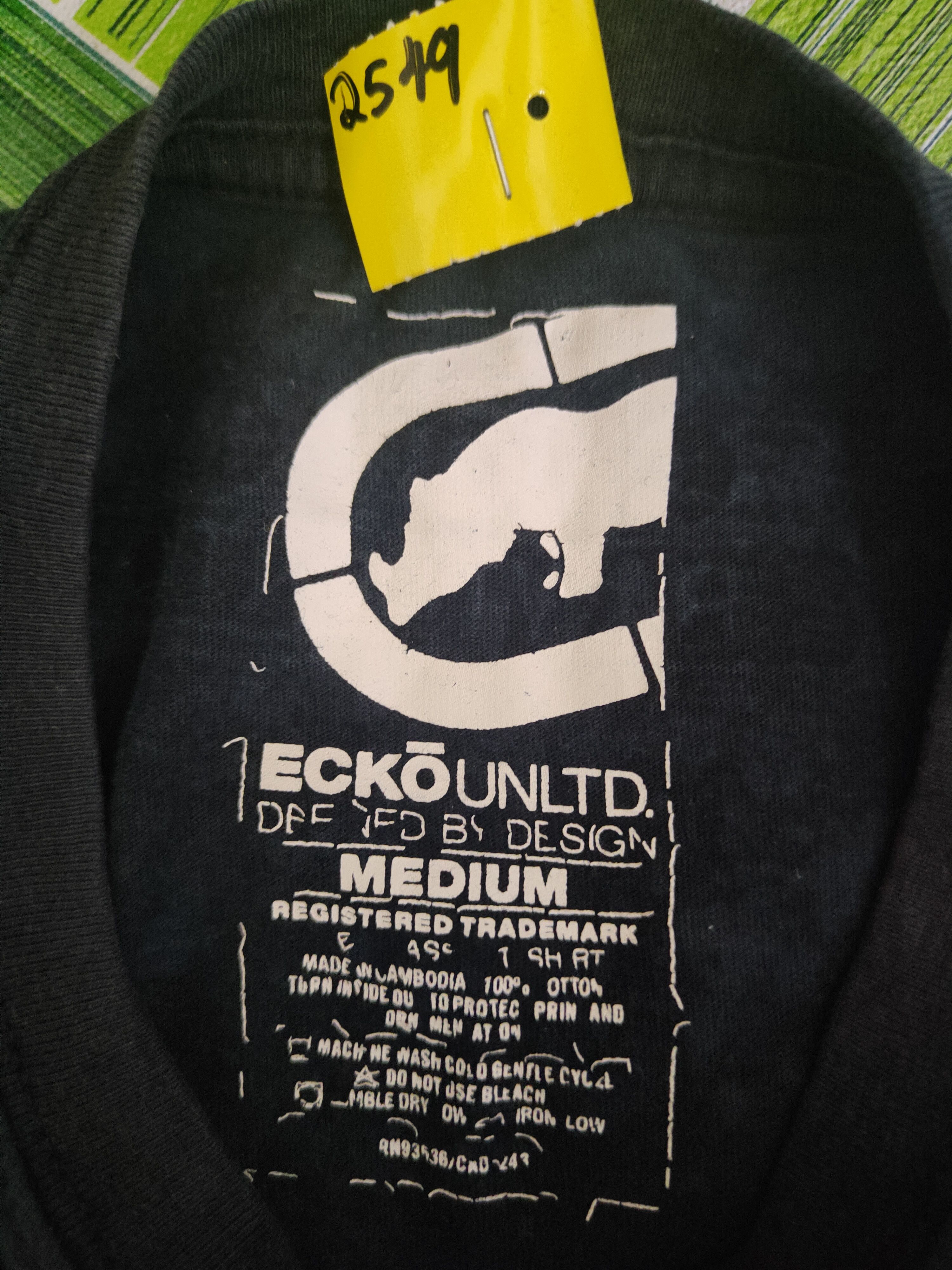 Ecko Unltd. DL Ecko Unltd. Black Short Sleeve T-shirt #2549 Size US M / EU 48-50 / 2 - 13 Thumbnail