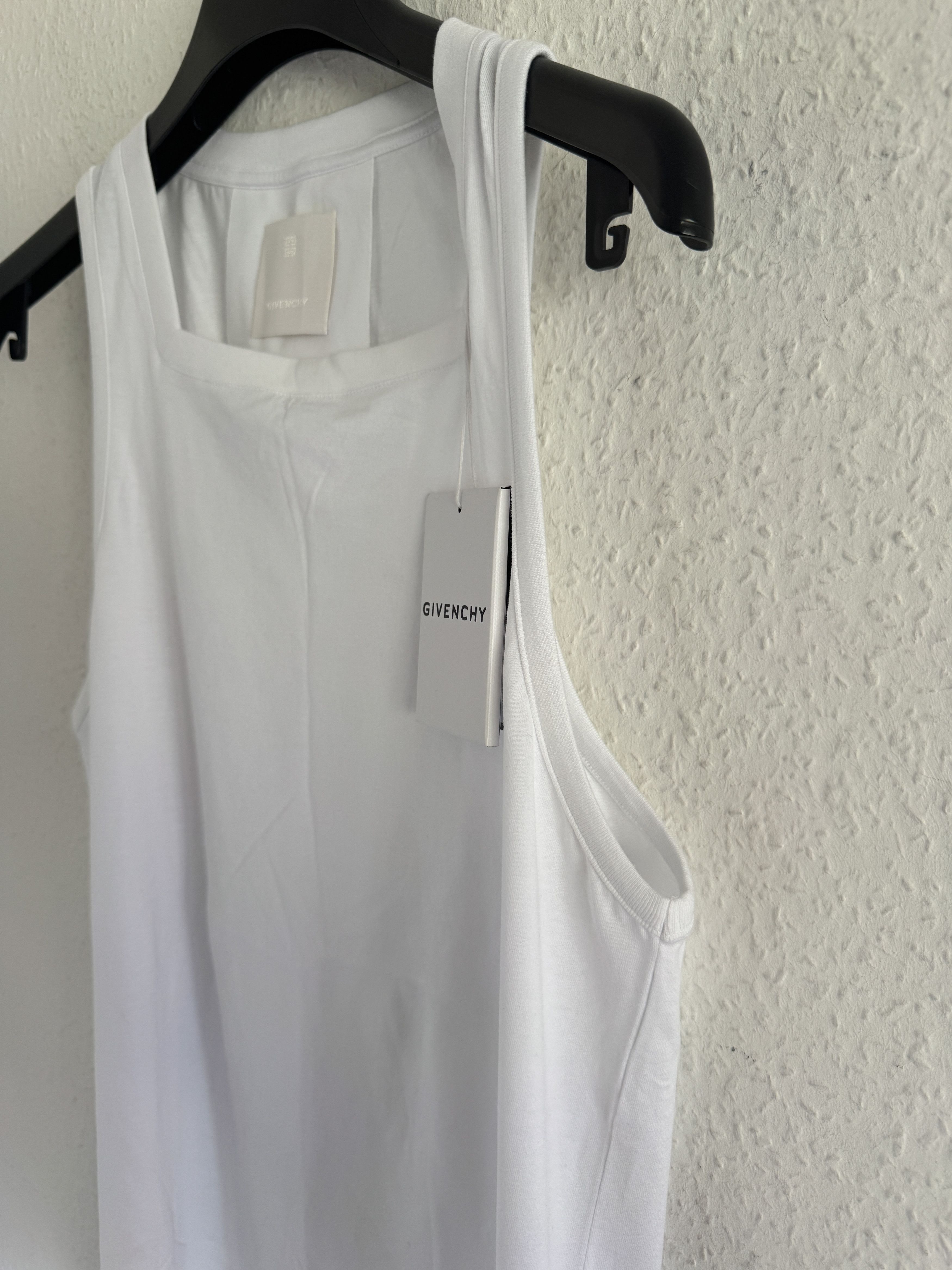 Givenchy White slim-fit tank top Size US XL / EU 56 / 4 - 5 Thumbnail