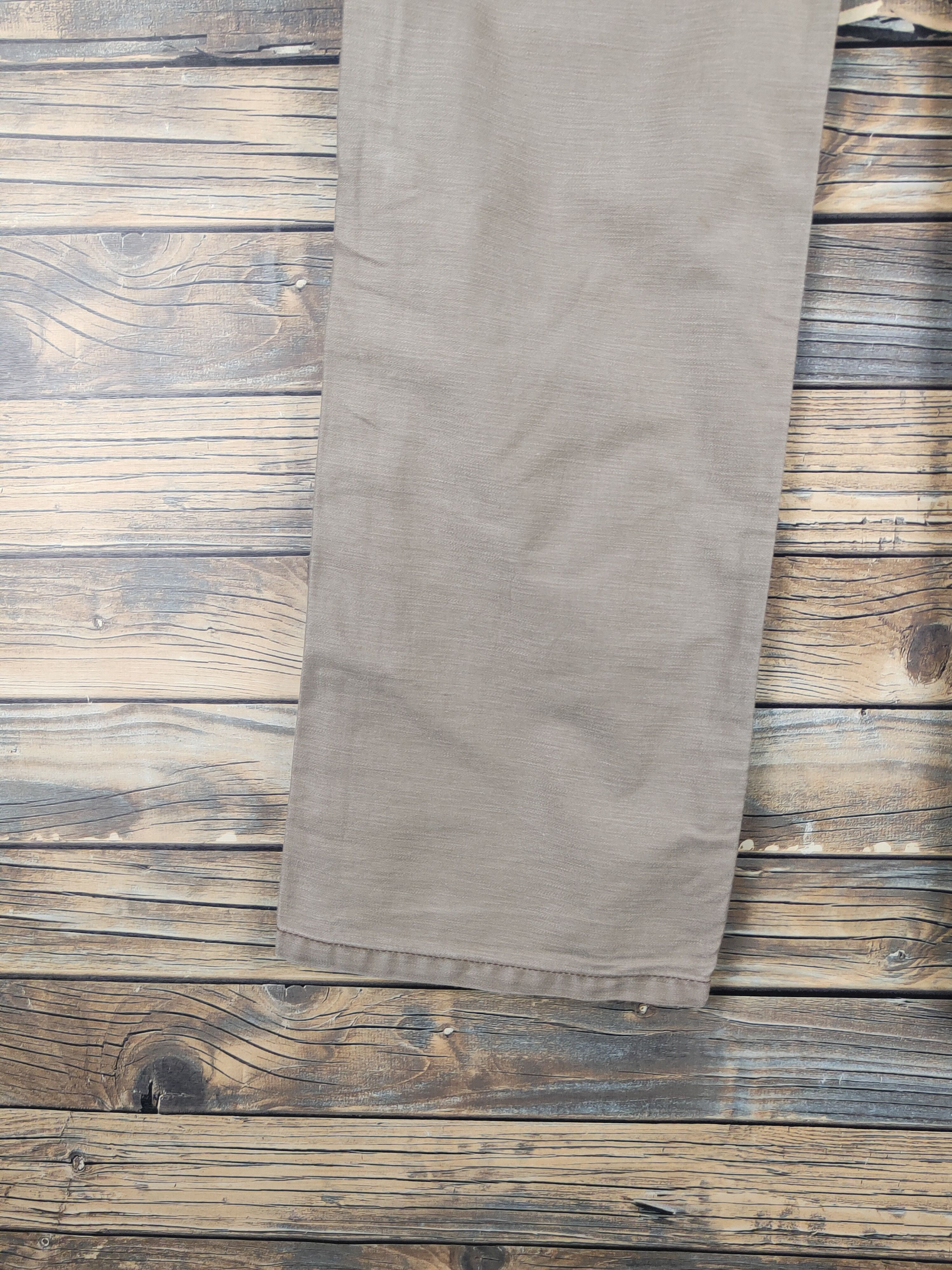Japanese Brand DL In the groove Beige Multipocket Casual Pants #1577 Size 30" / US 8 / IT 44 - 9 Thumbnail