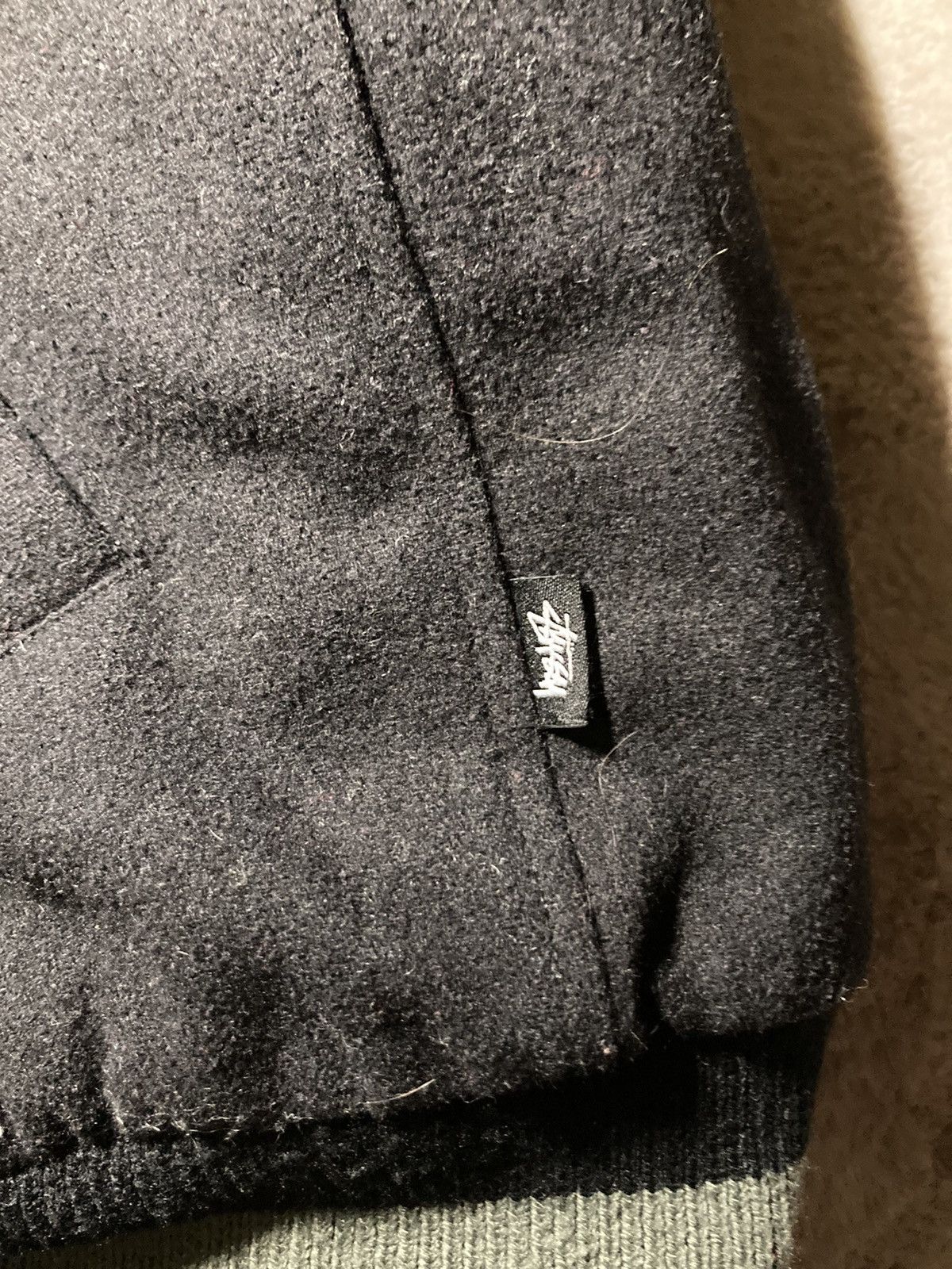 Stussy ⛩️Stüssy Varsity Wool Bomber Jacket M y2k baggy rare big logo Size US M / EU 48-50 / 2 - 10 Thumbnail