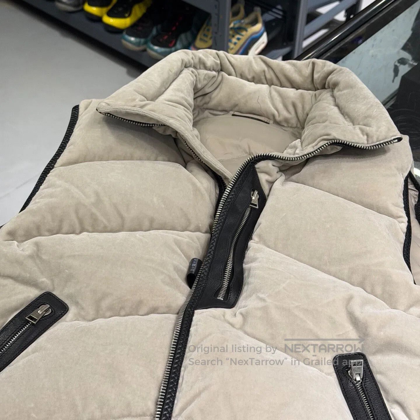 Tom Ford Tom Ford Gray Down Vest. Size US L / EU 52-54 / 3 - 7 Thumbnail