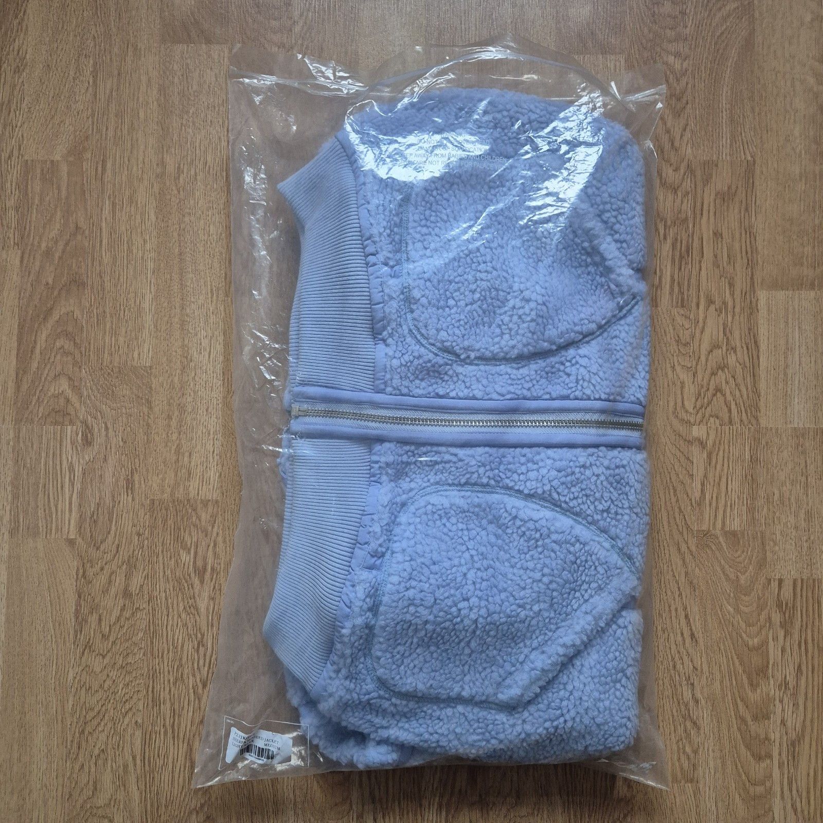 Palace Palace Sherpa Hooded Jacket Light Blue Medium Brand New FW22 Size US M / EU 48-50 / 2 - 10 Thumbnail