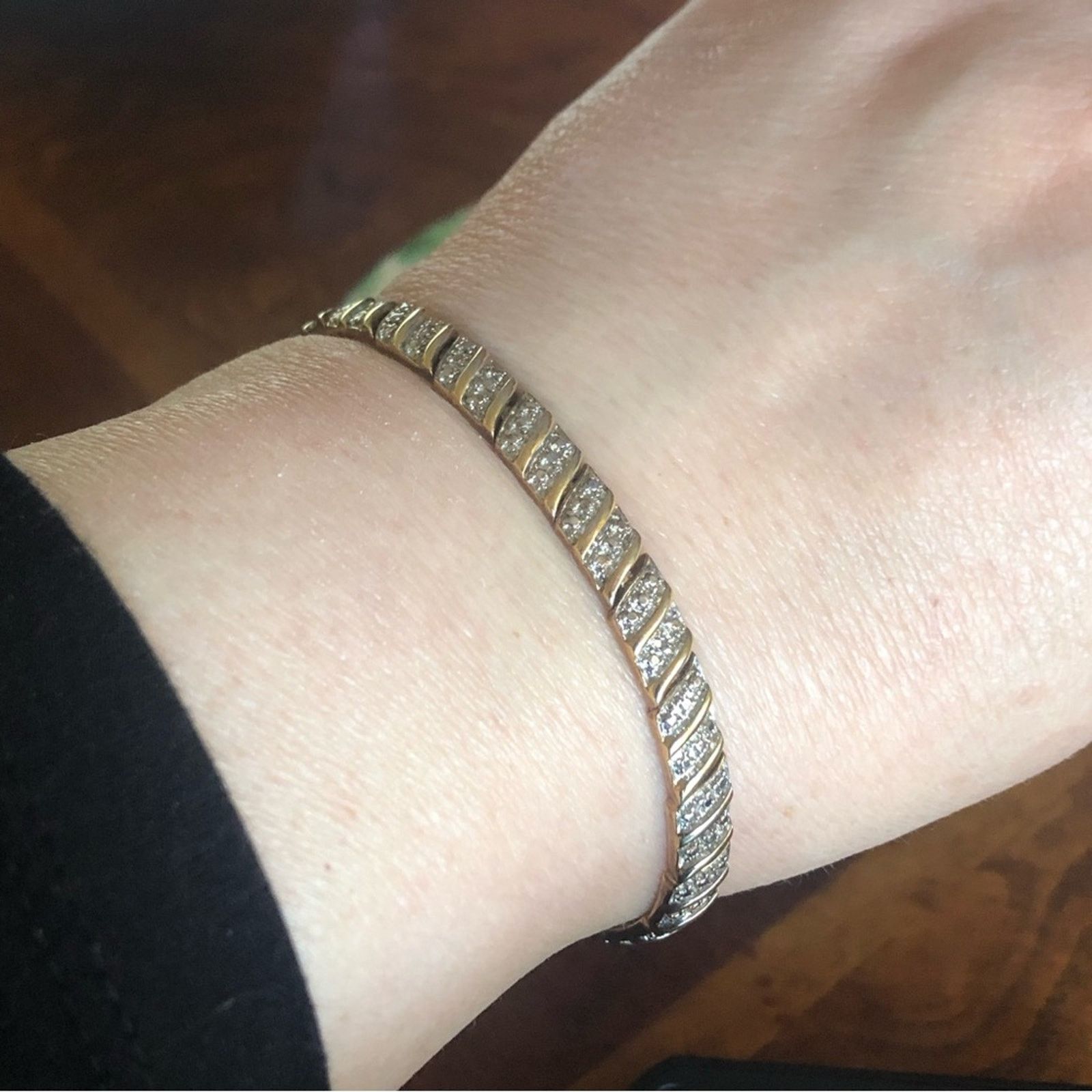 Jewelry Ross Simons 18k gold vermeil textured link bracelet Size ONE SIZE - 12 Thumbnail