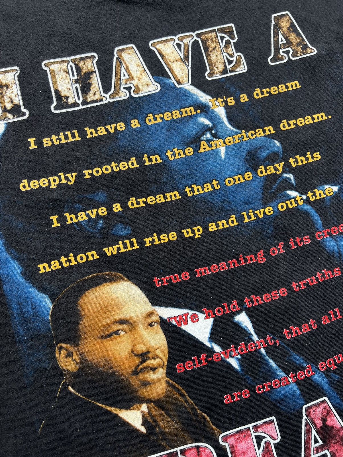 Rap Tees VTG ‘90s Martin Luther King Jr. Rap Tee Shirt I Have A Dream Size US XL / EU 56 / 4 - 7 Thumbnail