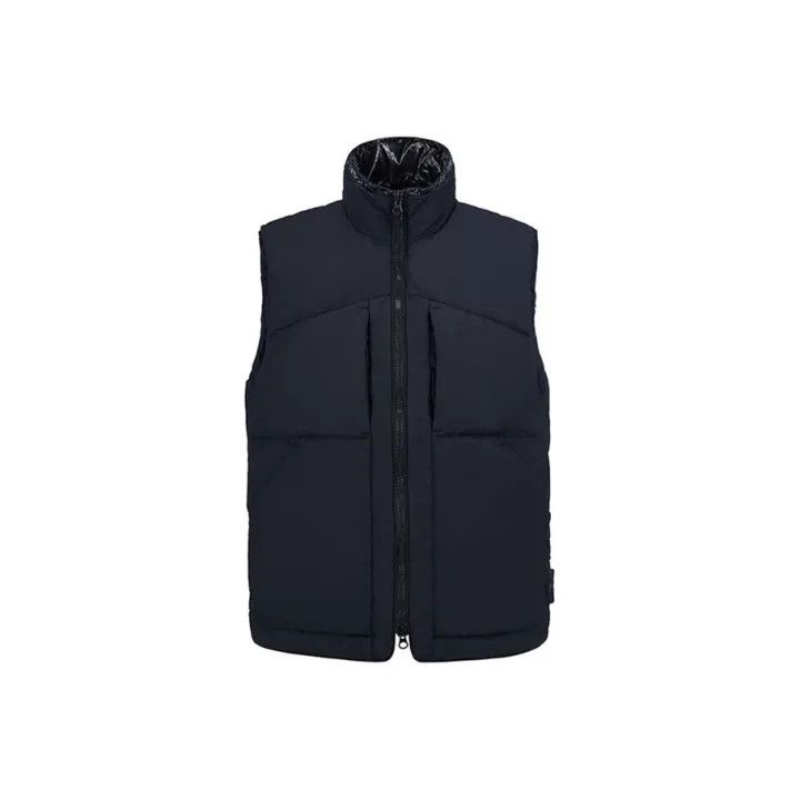 Stone Island Stone Island Men's Zippered Sleeveless Vest Black Size US L / EU 52-54 / 3 - 1 Thumbnail
