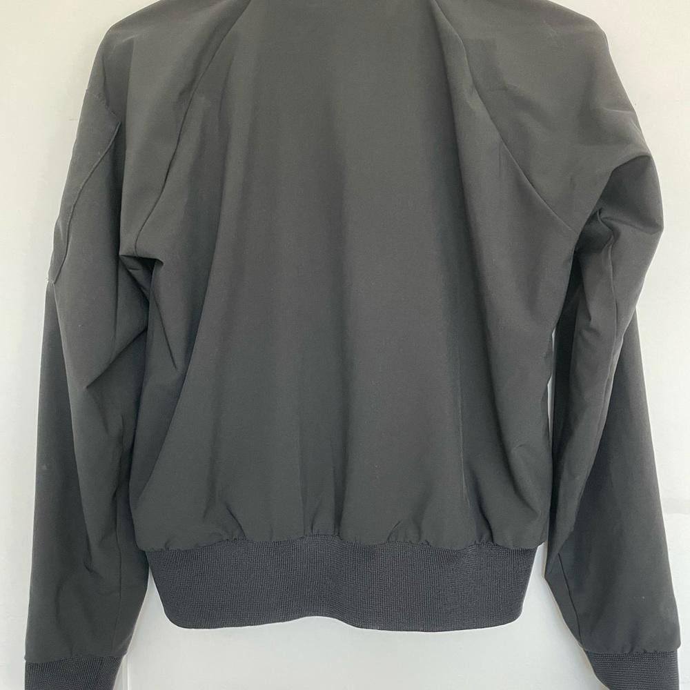 Designer Albion Fit Women’s Black w/Gold Zipper Bomber Jacket XS Size XS / US 0-2 / IT 36-38 - 3 Thumbnail