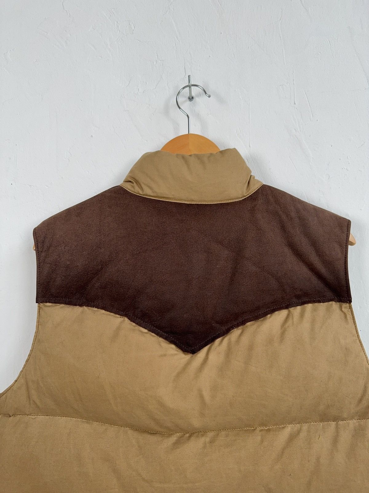 Eddie Bauer × Vintage Eddie Bauer Goose down Wax Vest Size US M / EU 48-50 / 2 - 10 Thumbnail