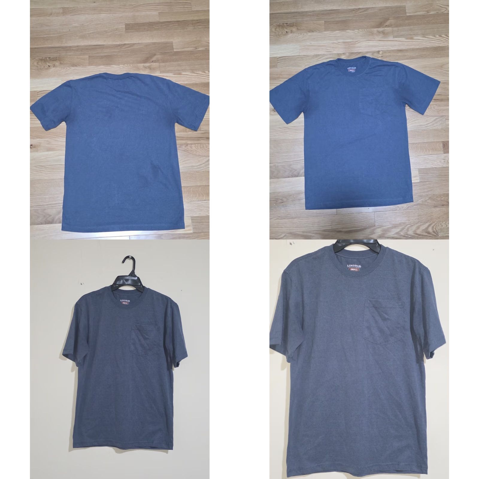 Vintage Lincoln Outfitters Pocket T Shirt Blue Size S Men Short Sleeve Classic Working Men Pocket Shirt Mens Size US S / EU 44-46 / 1 - 8 Thumbnail