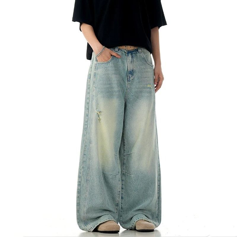 Jean High Street Baggy Men's Deim Size US 32 / EU 48 - 4 Thumbnail