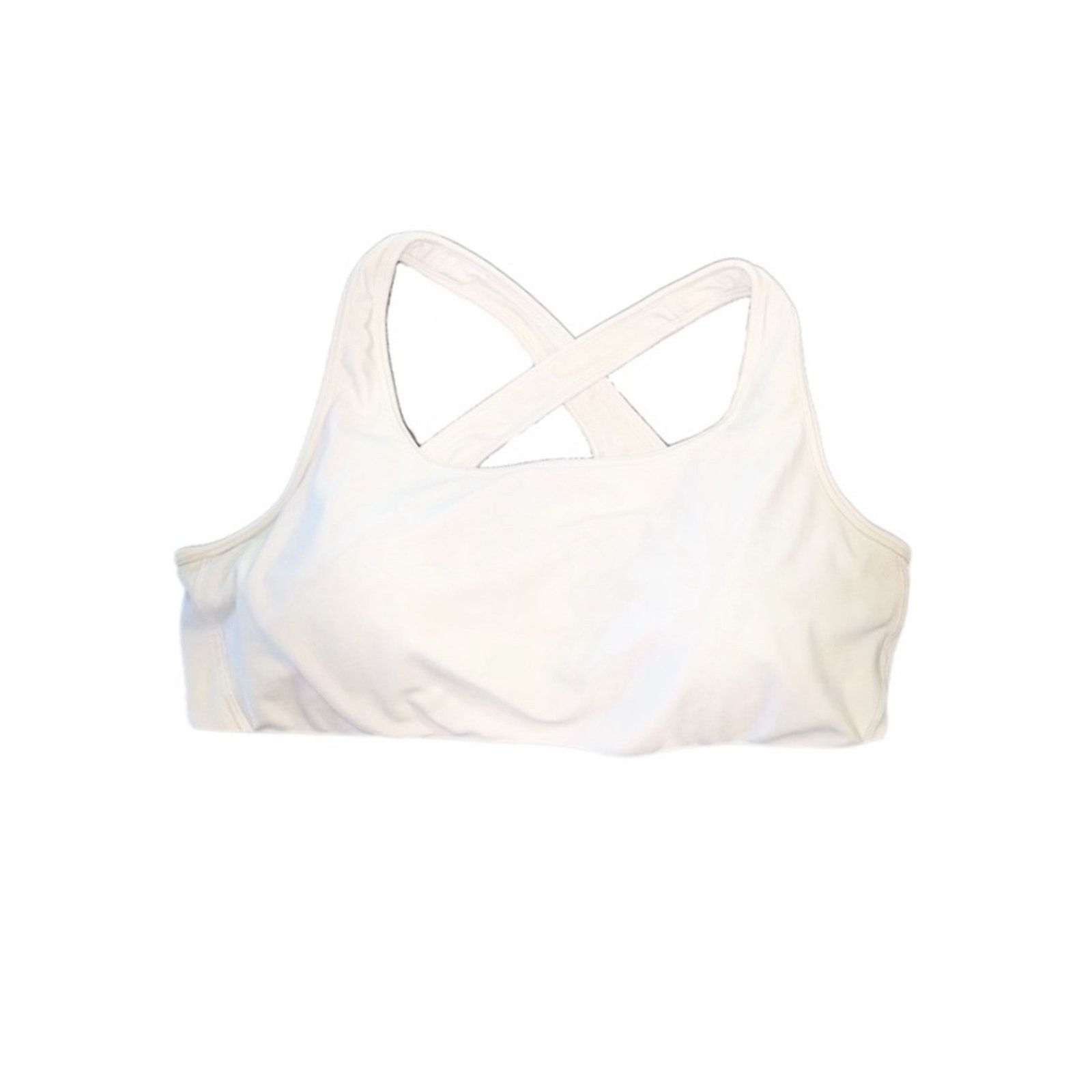 Under Armour Under Armour White Compression Sports Bra Size XXL / US 16-18 / IT 52-54 - 1 Thumbnail