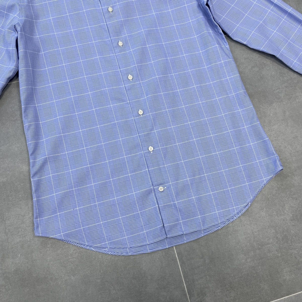 Suitsupply Suitsupply Traveller Slim Fit Button Shirt Size 40/15 Size US L / EU 52-54 / 3 - 6 Thumbnail