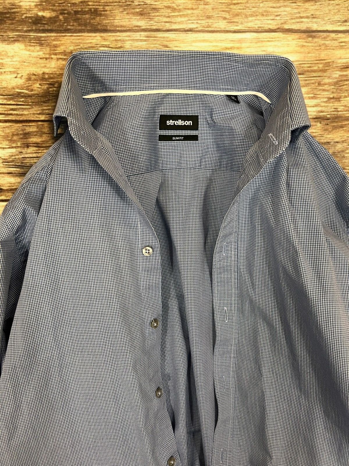 Strellson Strellson checked slim fit shirt size M Size US M / EU 48-50 / 2 - 5 Thumbnail