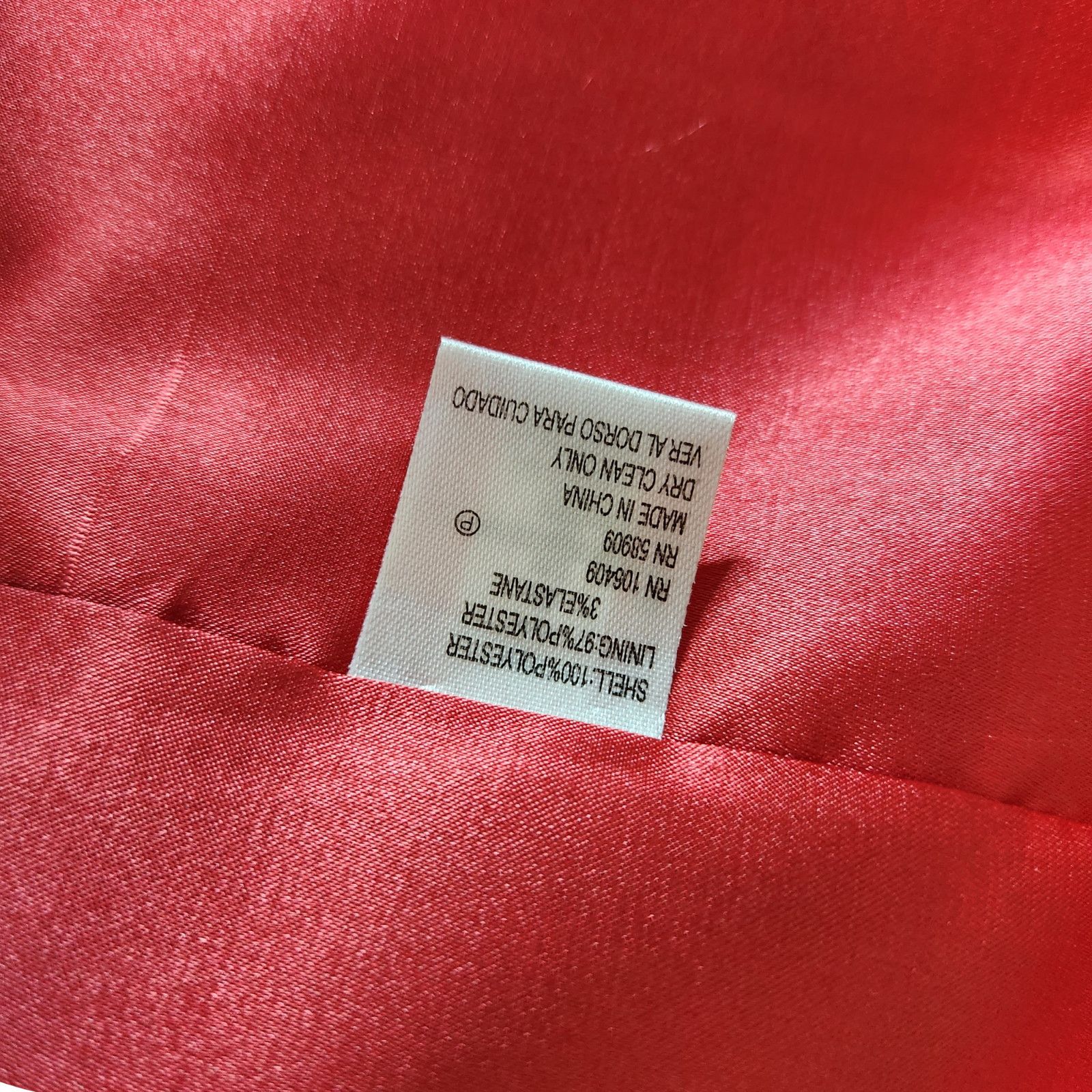 Preston & York Preston & York Womens 8 Coral Sheath Midi Dress Lined Size M / US 6-8 / IT 42-44 - 9 Thumbnail