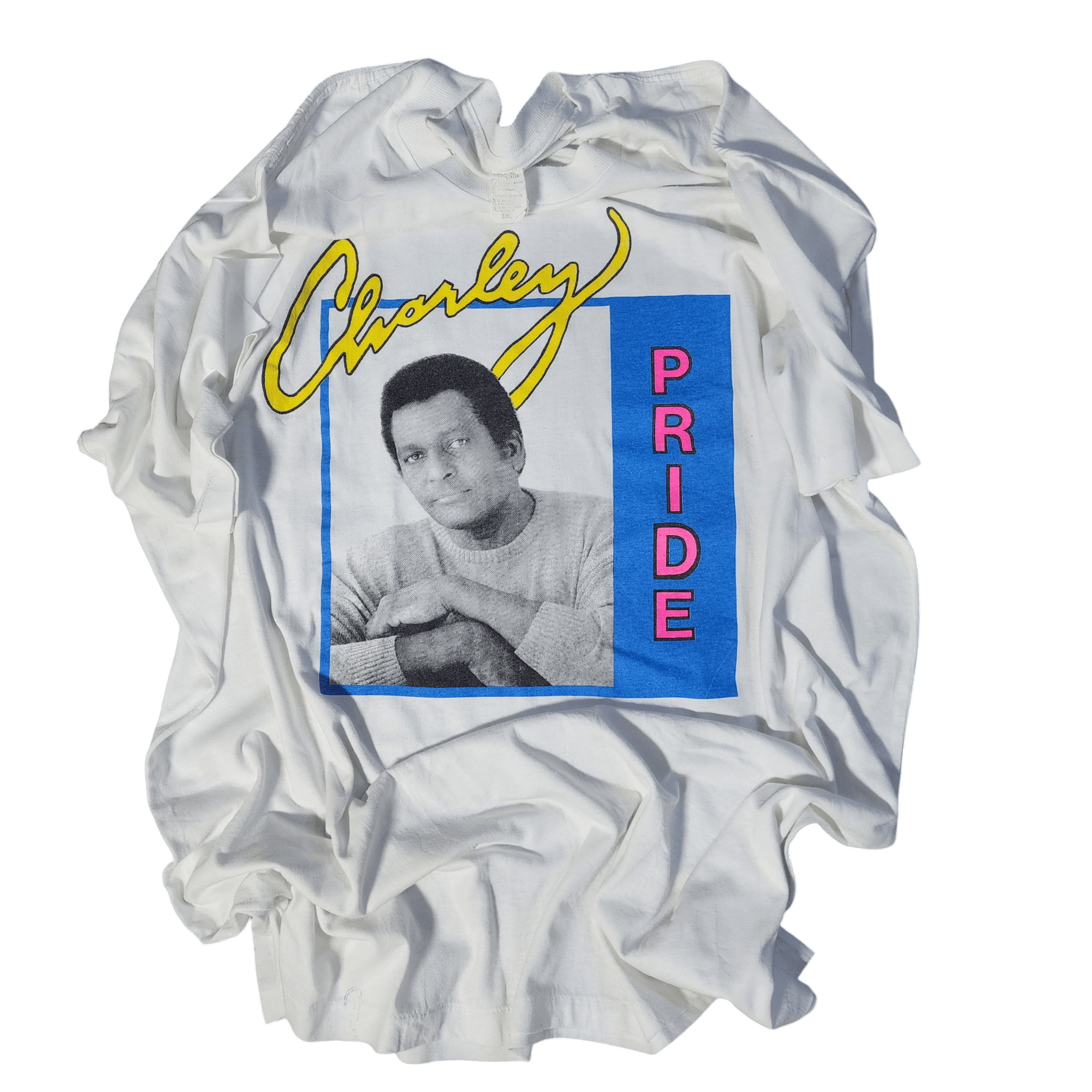 Vintage Vintage Charley Pride shirt 80s 90s tees Size US XXL / EU 58 / 5 - 1 Thumbnail