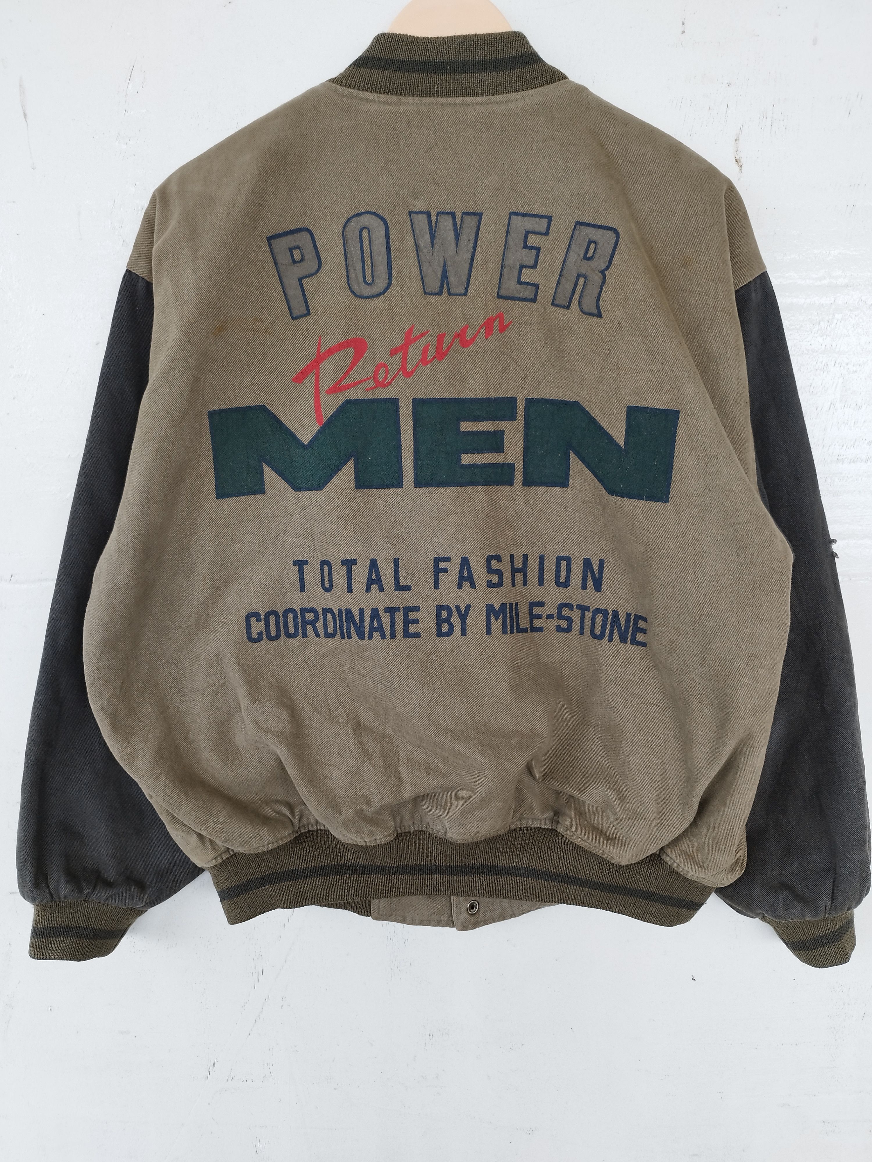 Japanese Brand Vintage 80s Vintage Milestone jacket bombers Size US M / EU 48-50 / 2 - 2 Thumbnail