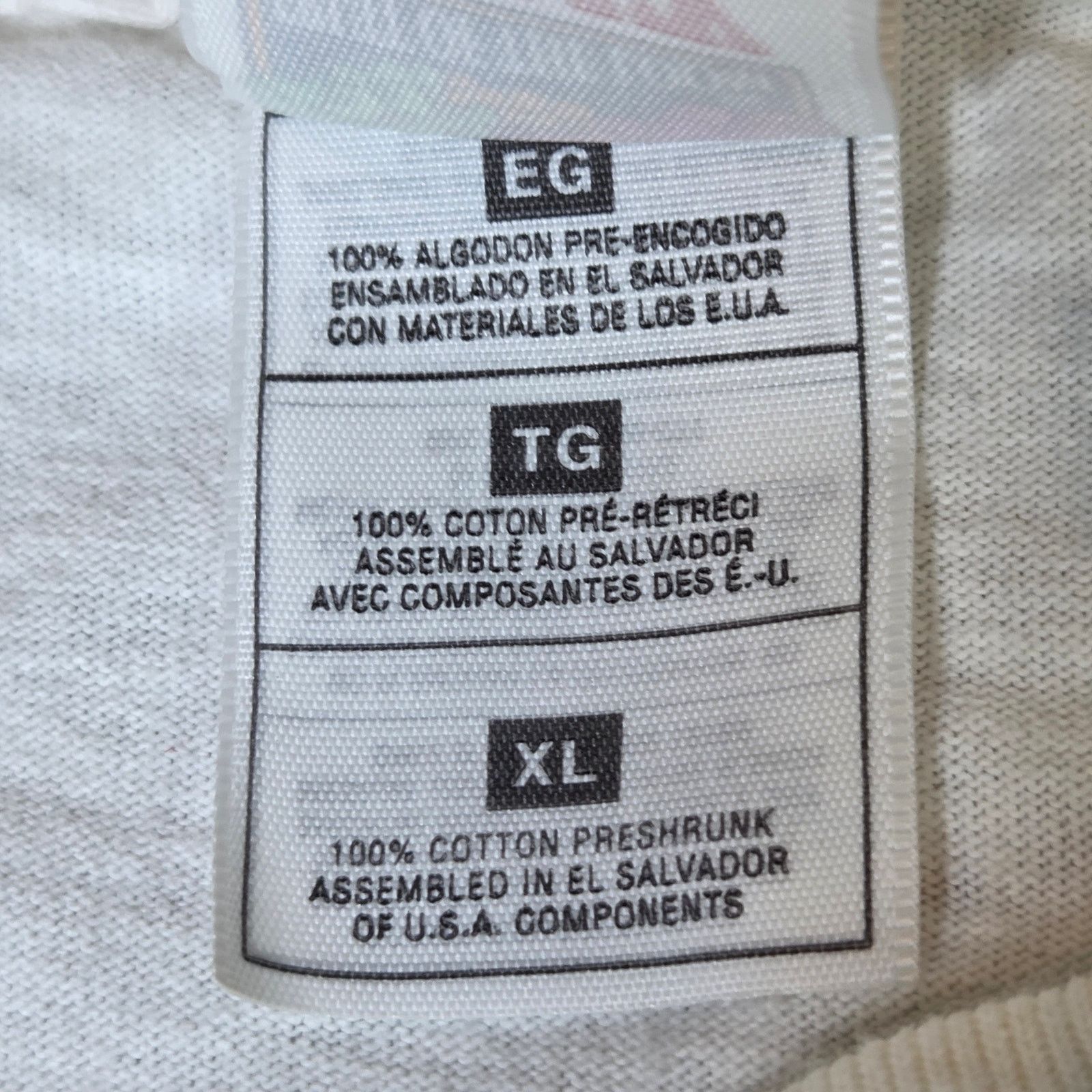 Fruit Of The Loom Vince Gill 1998 Vintage Tour Tee Shirt XL Size US XL / EU 56 / 4 - 8 Thumbnail