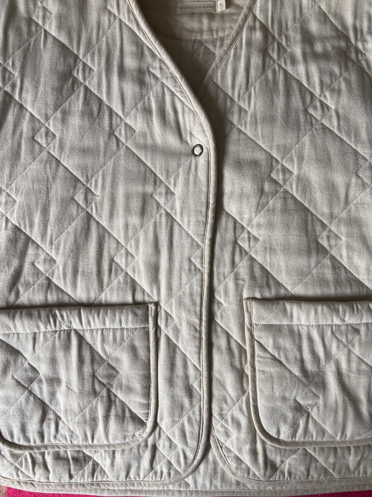 Other Micaela Greg Quilted Jacket Size S / US 4 / IT 40 - 3 Thumbnail