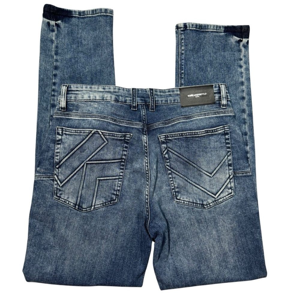 Karl Lagerfeld NWT New Karl Lagerfeld KL65 Slim Straight Jeans Size 30 Size US 30 / EU 46 - 4 Thumbnail