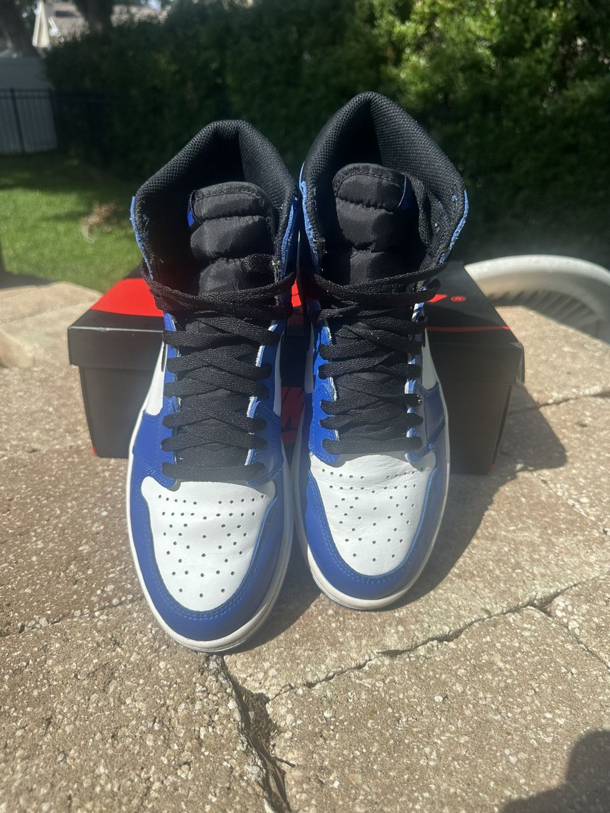 Jordan Brand Nike Air Jordan 1 High OG Game Royal 555088-403 Size 10 Size US 10 / EU 43 - 8 Thumbnail