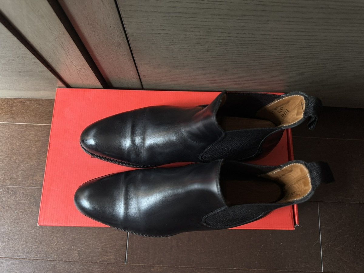 J.FitzPatrick J Fitzpatrick ALKI Wholecut Chelsea Boots Black Calf Size US 7 / EU 40 - 7 Thumbnail