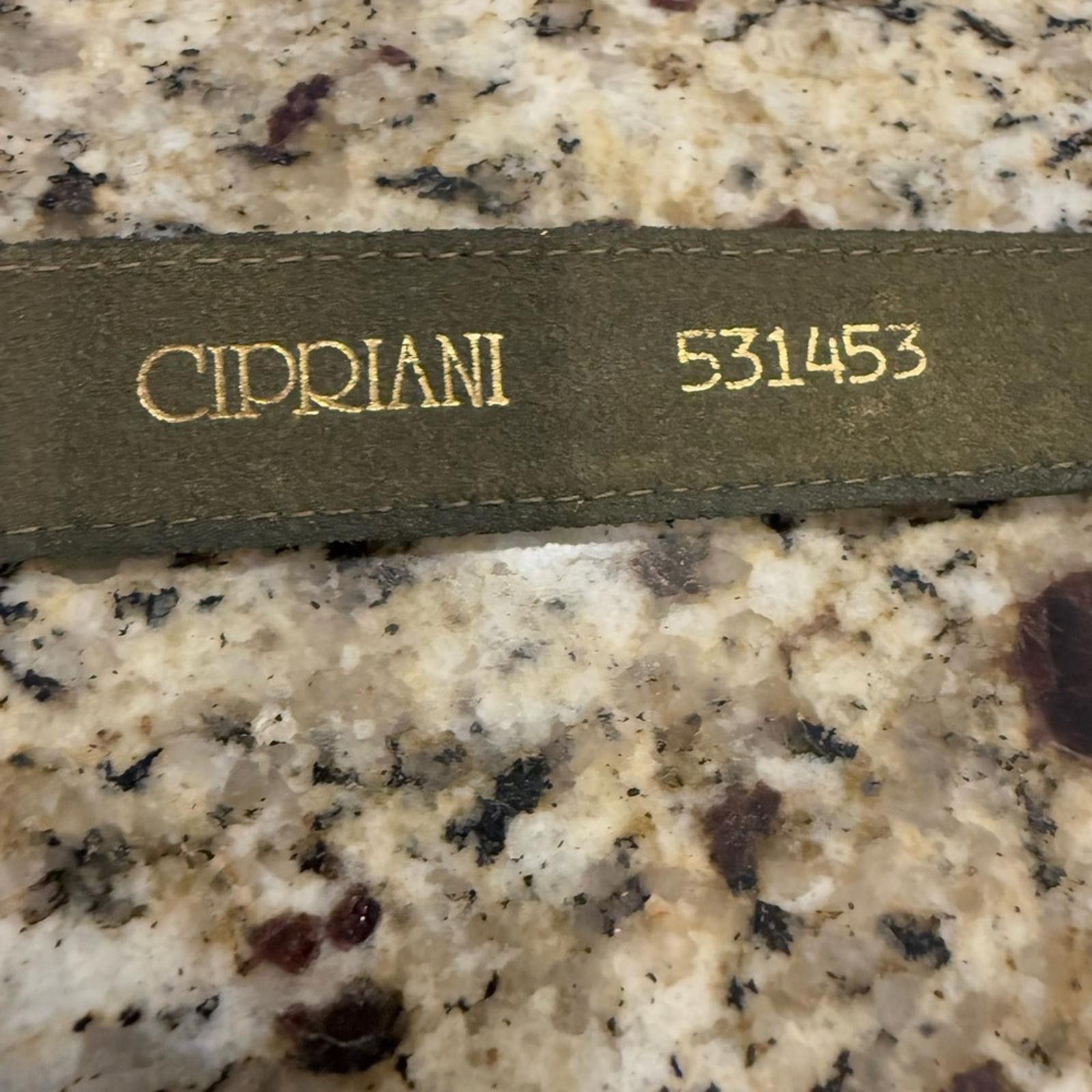 Other Cipriani brown shrunken cowhide leather belt Size medium Size ONE SIZE - 6 Thumbnail