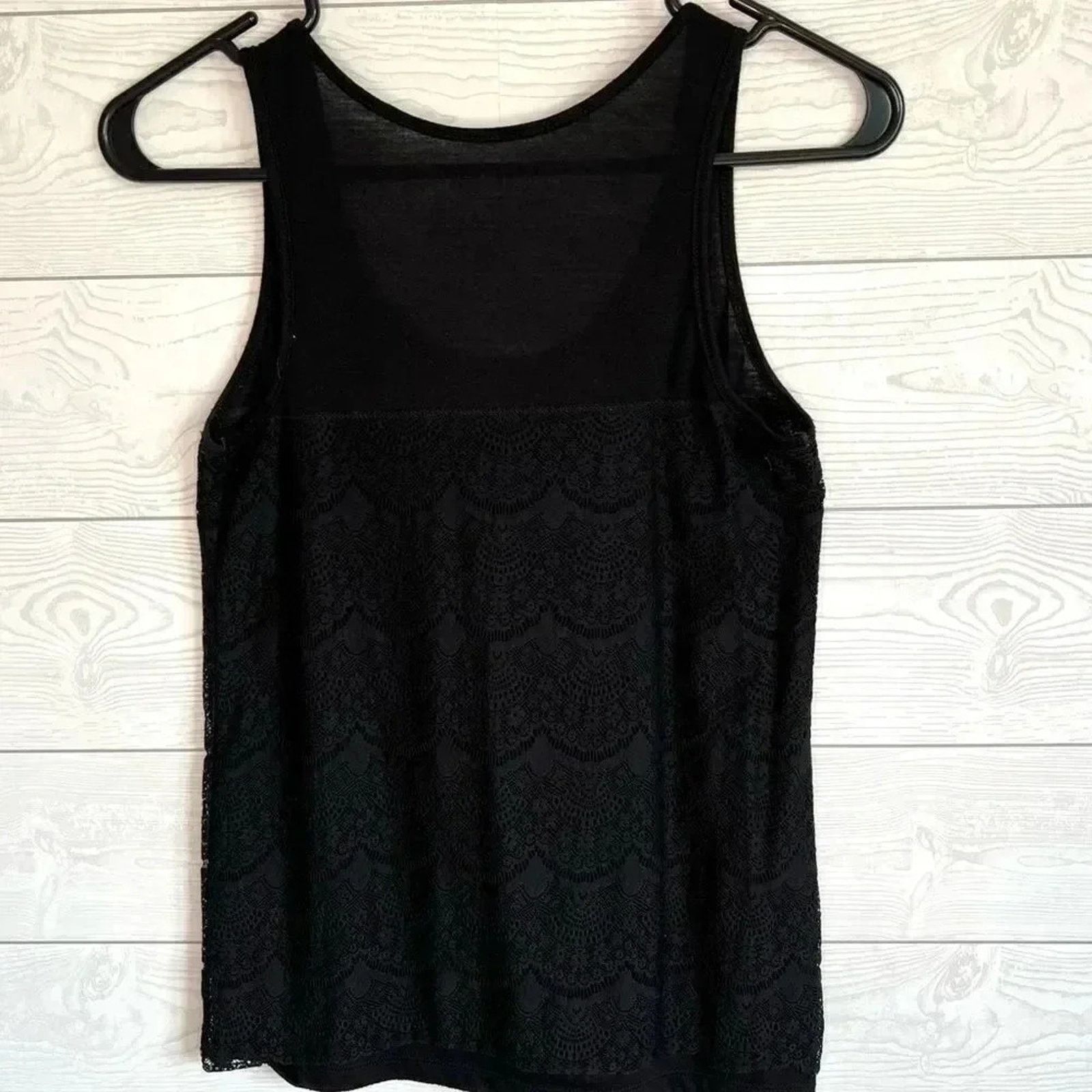 Other Mudd black lace babydoll tank top Size XS Size XS / US 0-2 / IT 36-38 - 3 Thumbnail