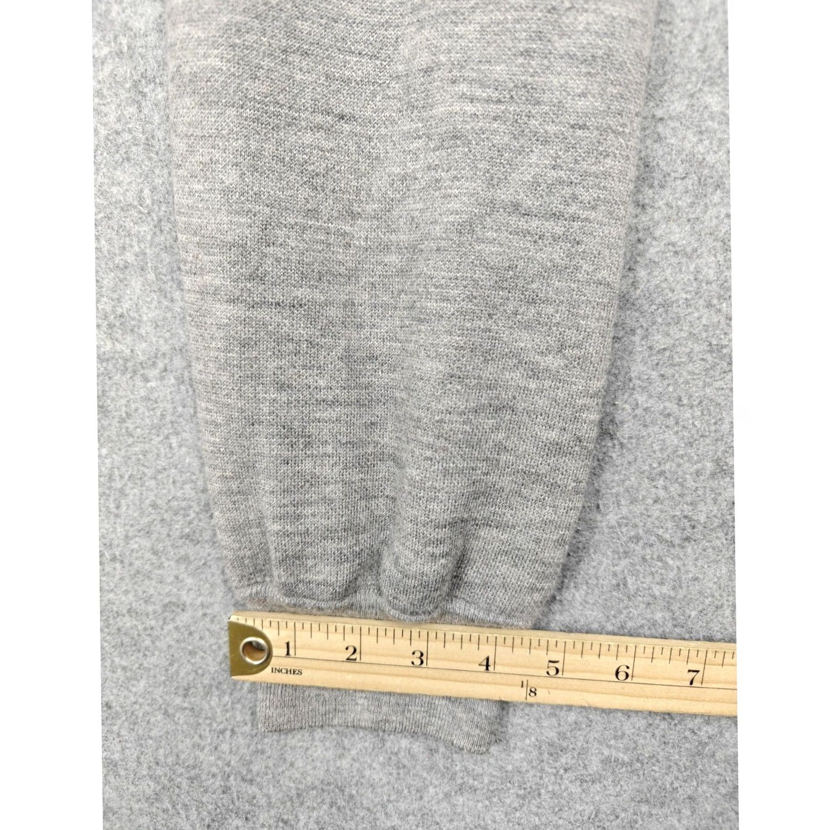 Alice + Olivia Alice + Olivia Pants Womens 0 Gray Wool Knit Jogger Lounge Cuffed Sweatpants Size 25" / US 0 / IT 36 - 6 Thumbnail