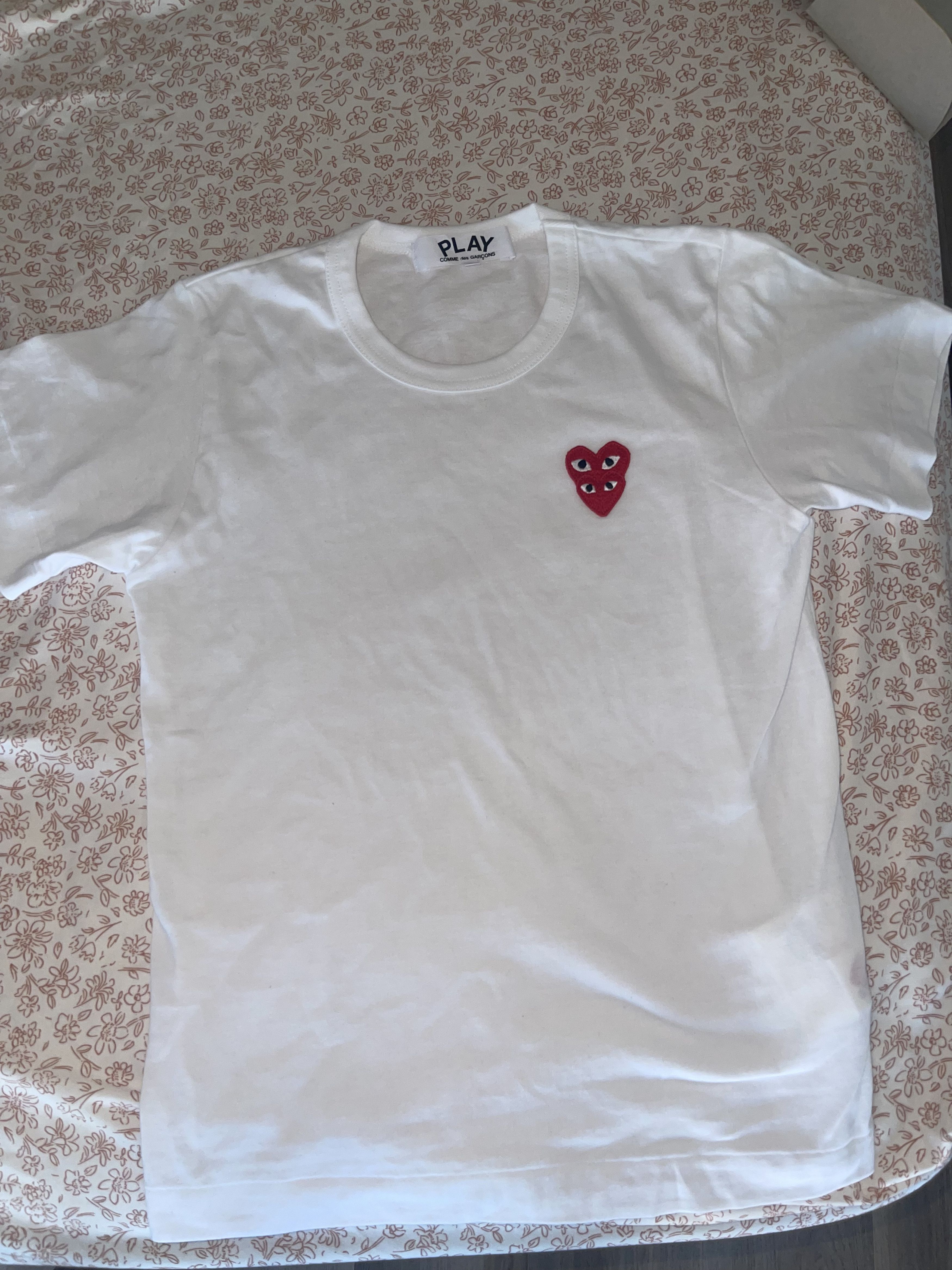 Comme des Garcons COMME DES GARCONS PLAY Tee Shirt Size S / US 4 / IT 40 - 1 Thumbnail
