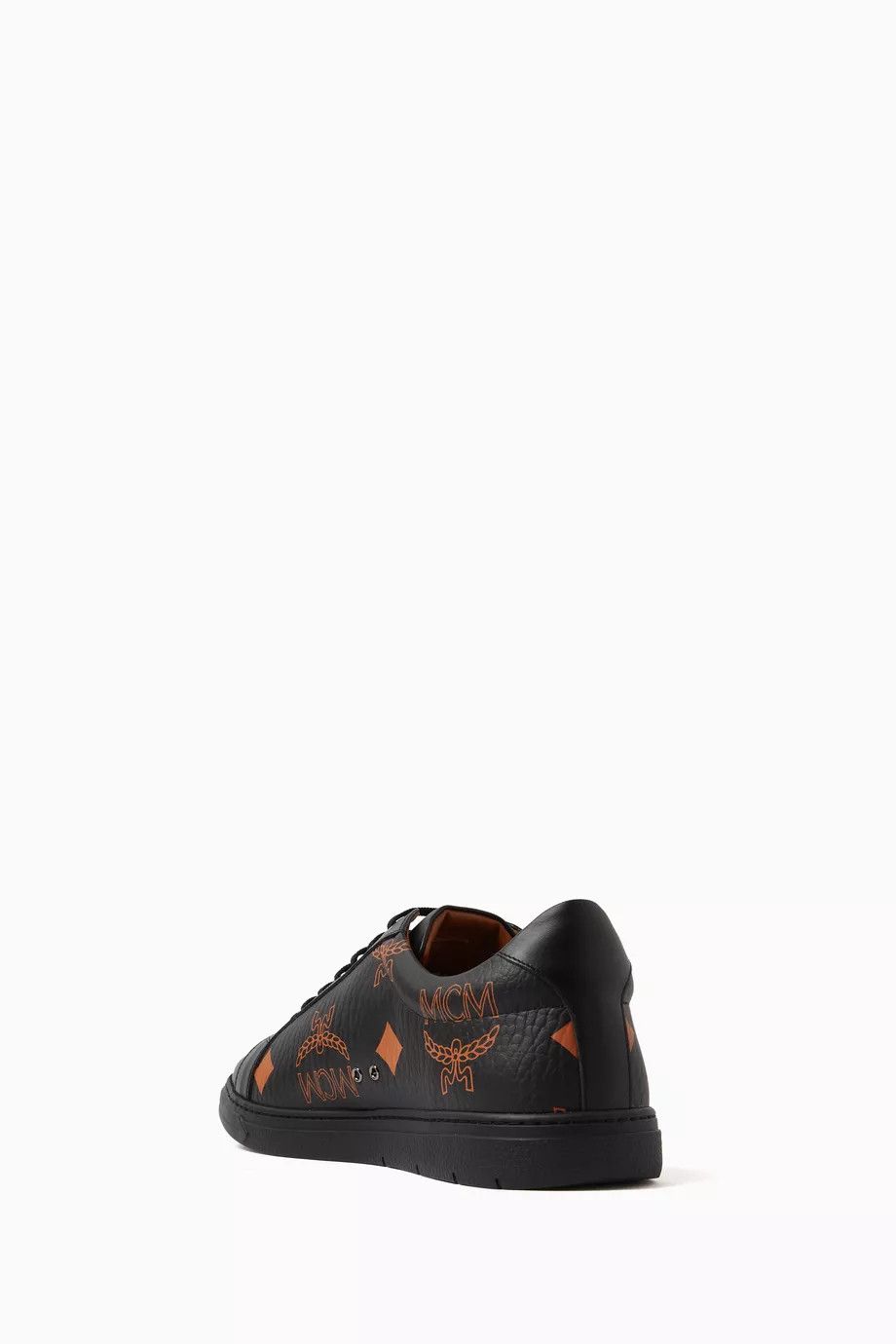 MCM o1mt1gz0125 Low-Top Sneakers in Black Size US 13 / EU 46 - 3 Thumbnail