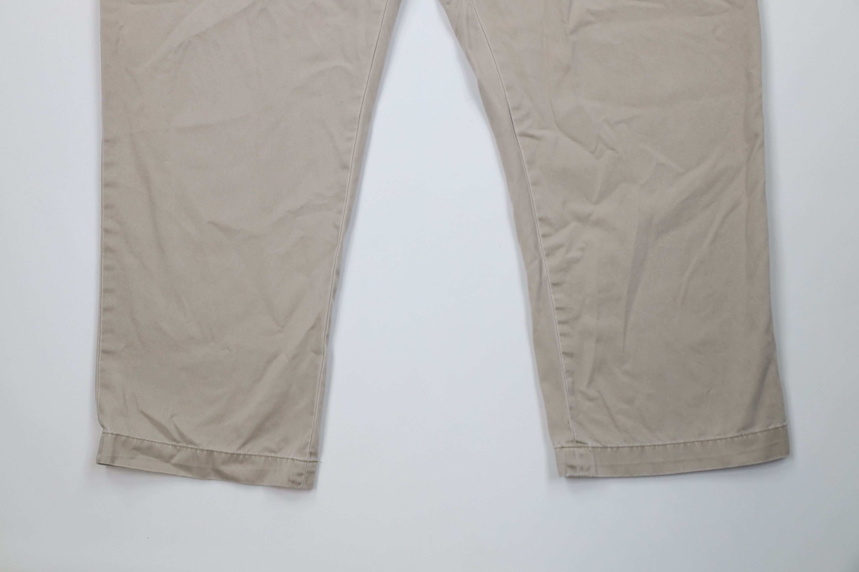 Ralph Lauren Vintage Ralph Lauren Pleated Wide Leg Chino Pants Beige Size US 44 / EU 60 - 4 Thumbnail