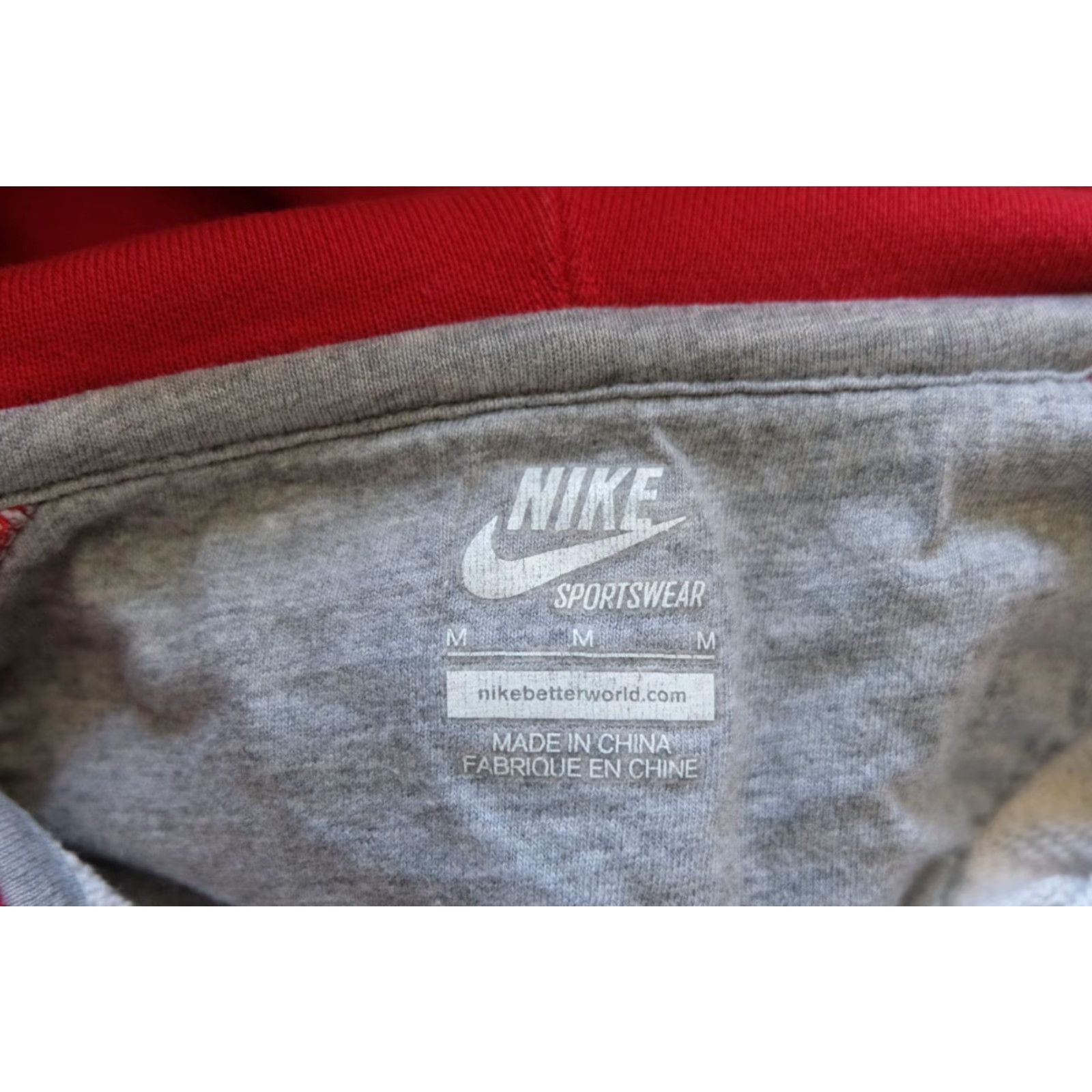 Nike VINTAGE Nike Sportswear VTG Y2K Retro Full Zip Gray Hoodie Active Sweatshirt 2011 SZ M Mens Size US M / EU 48-50 / 2 - 8 Thumbnail