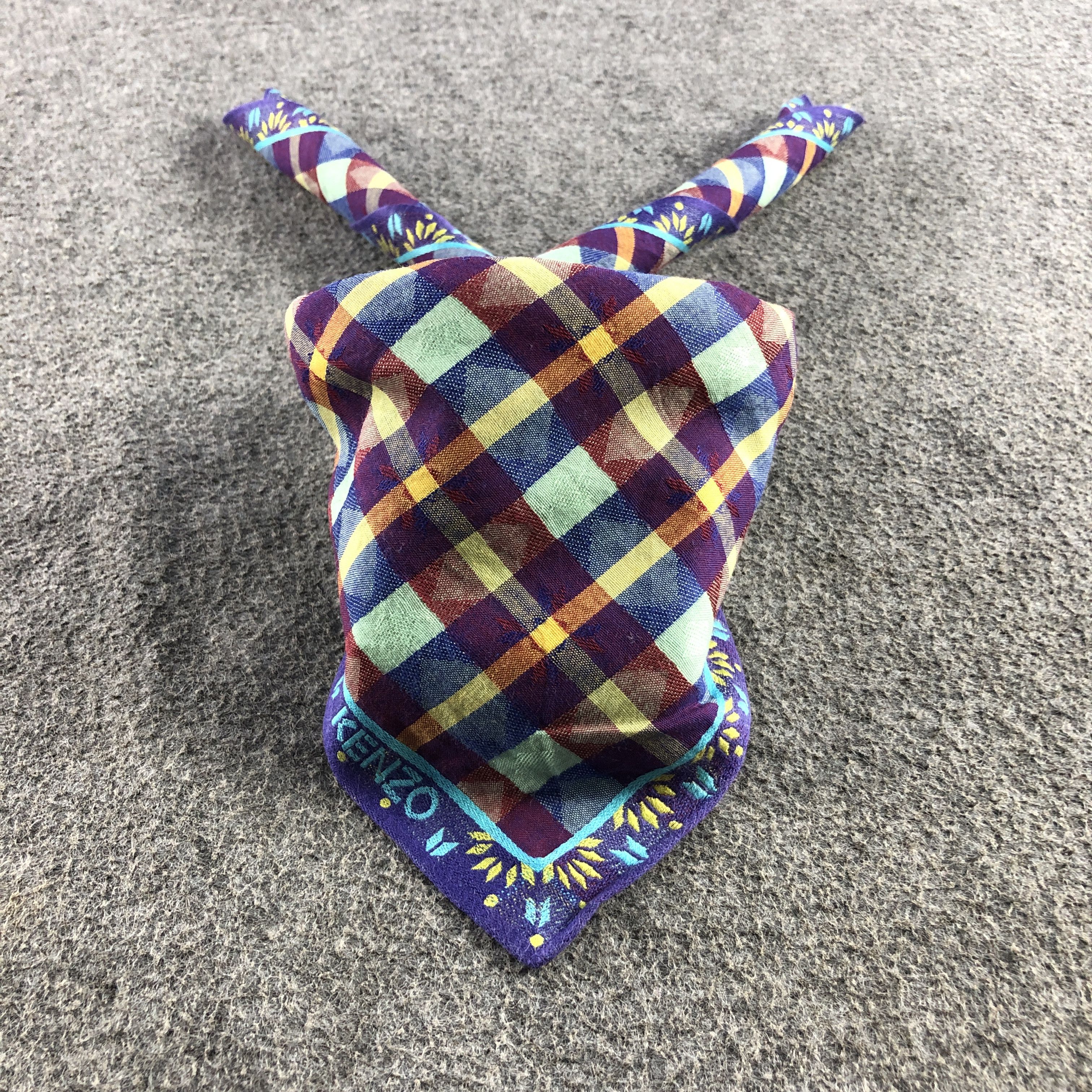 Kenzo Handkerchief Neckerchief Bandana H2458