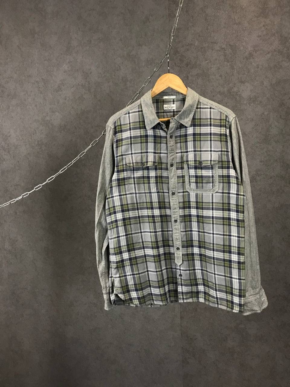 Allsaints Allsaints flannel multicolor shirt Size US M / EU 48-50 / 2 - 1 Thumbnail